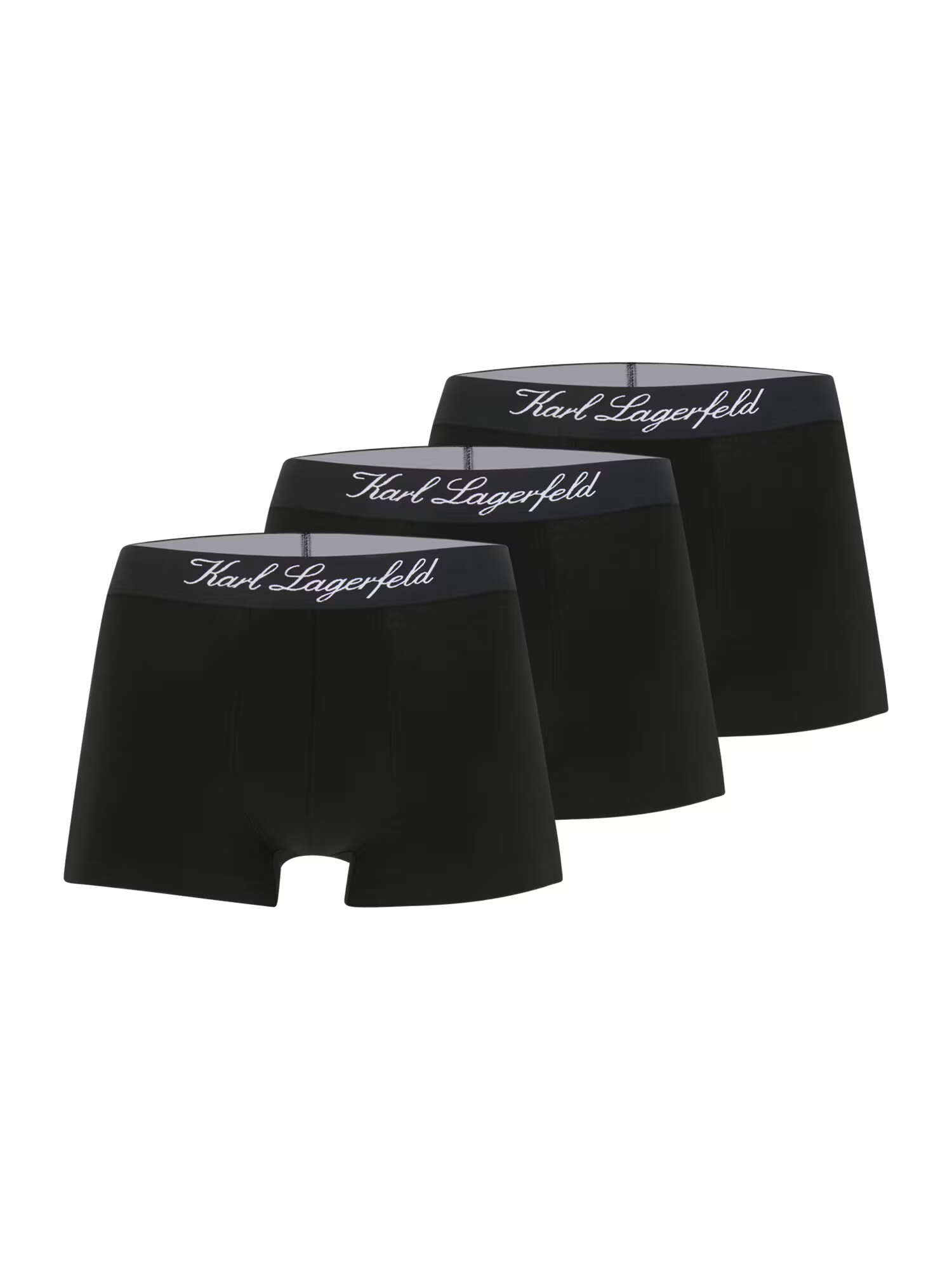 Karl Lagerfeld Boxeri negru / alb - Pled.ro