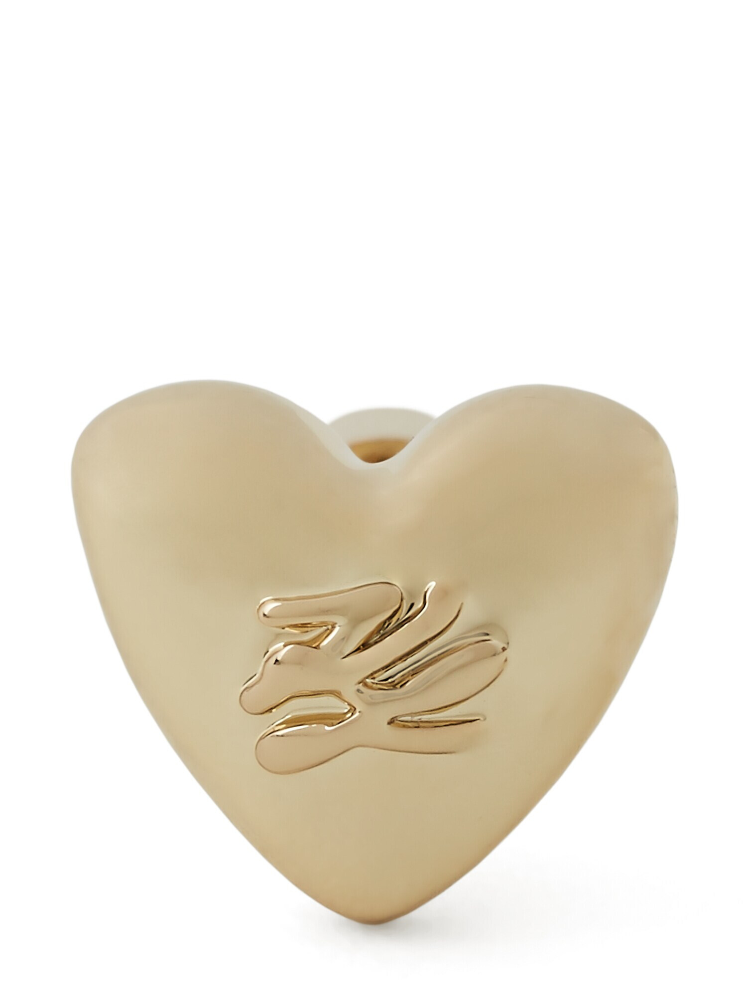 Karl Lagerfeld Cercei 'Heart Studs' auriu - Pled.ro