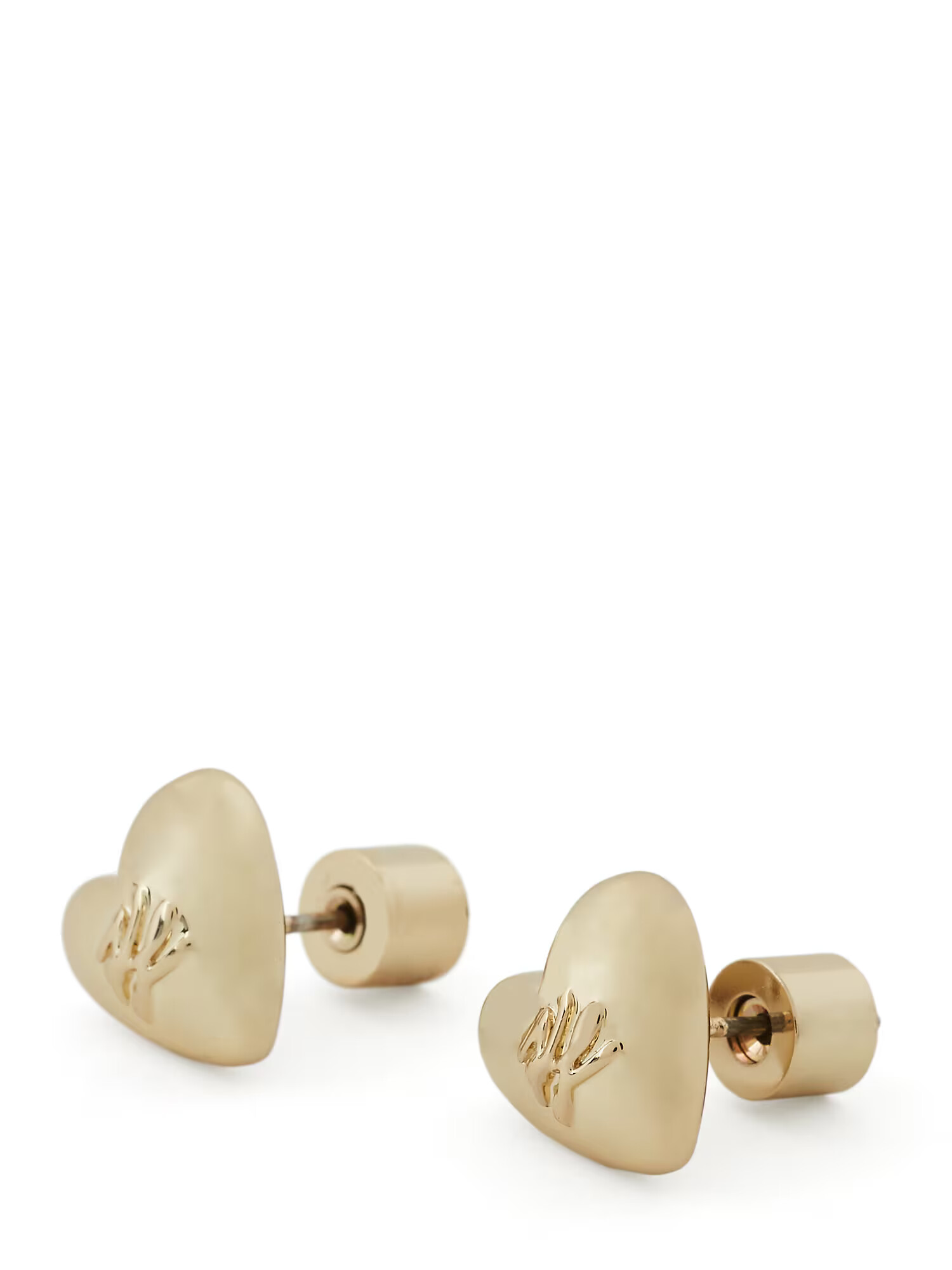 Karl Lagerfeld Cercei 'Heart Studs' auriu - Pled.ro