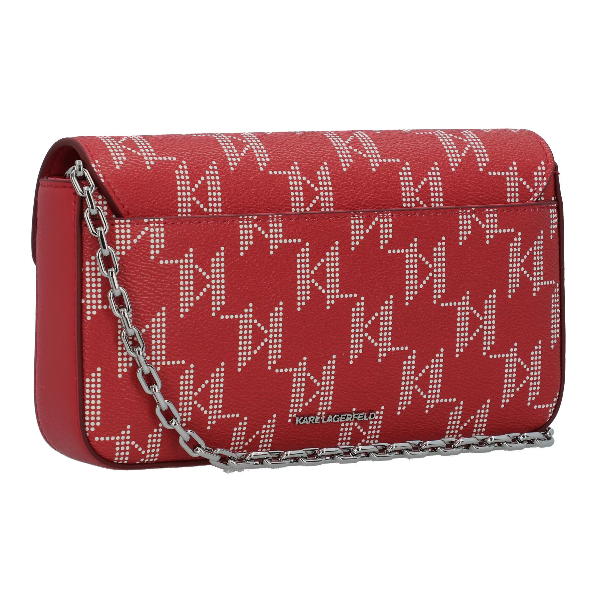 Karl Lagerfeld Clutch 'Ikonik 2.0' roșu / roşu închis / negru / alb - Pled.ro