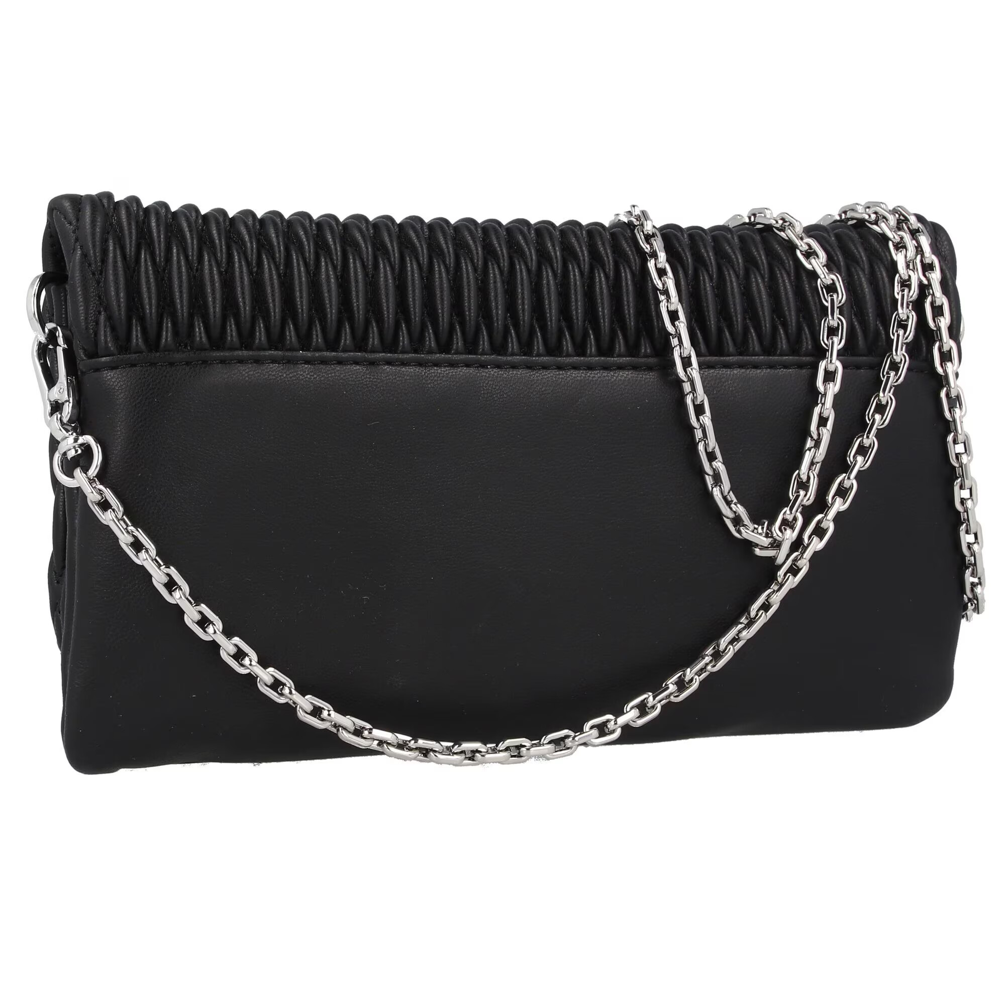 Karl Lagerfeld Clutch 'Kushion' negru / argintiu - Pled.ro