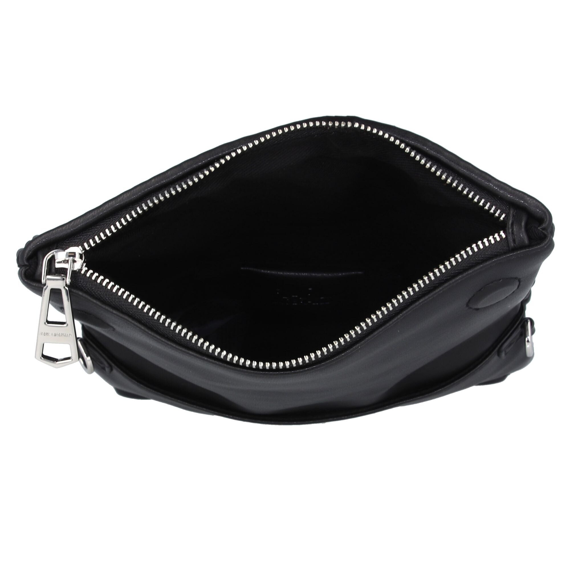 Karl Lagerfeld Clutch 'Kushion' negru / argintiu - Pled.ro