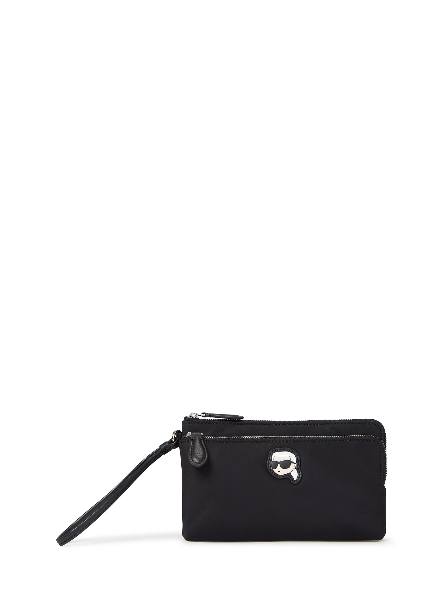 Karl Lagerfeld Clutch negru / argintiu - Pled.ro