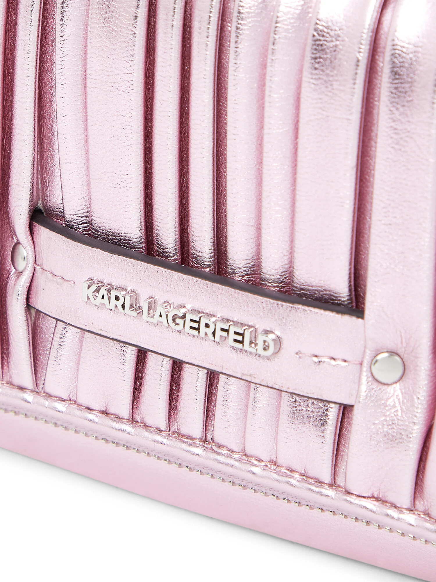 Karl Lagerfeld Clutch roz deschis - Pled.ro