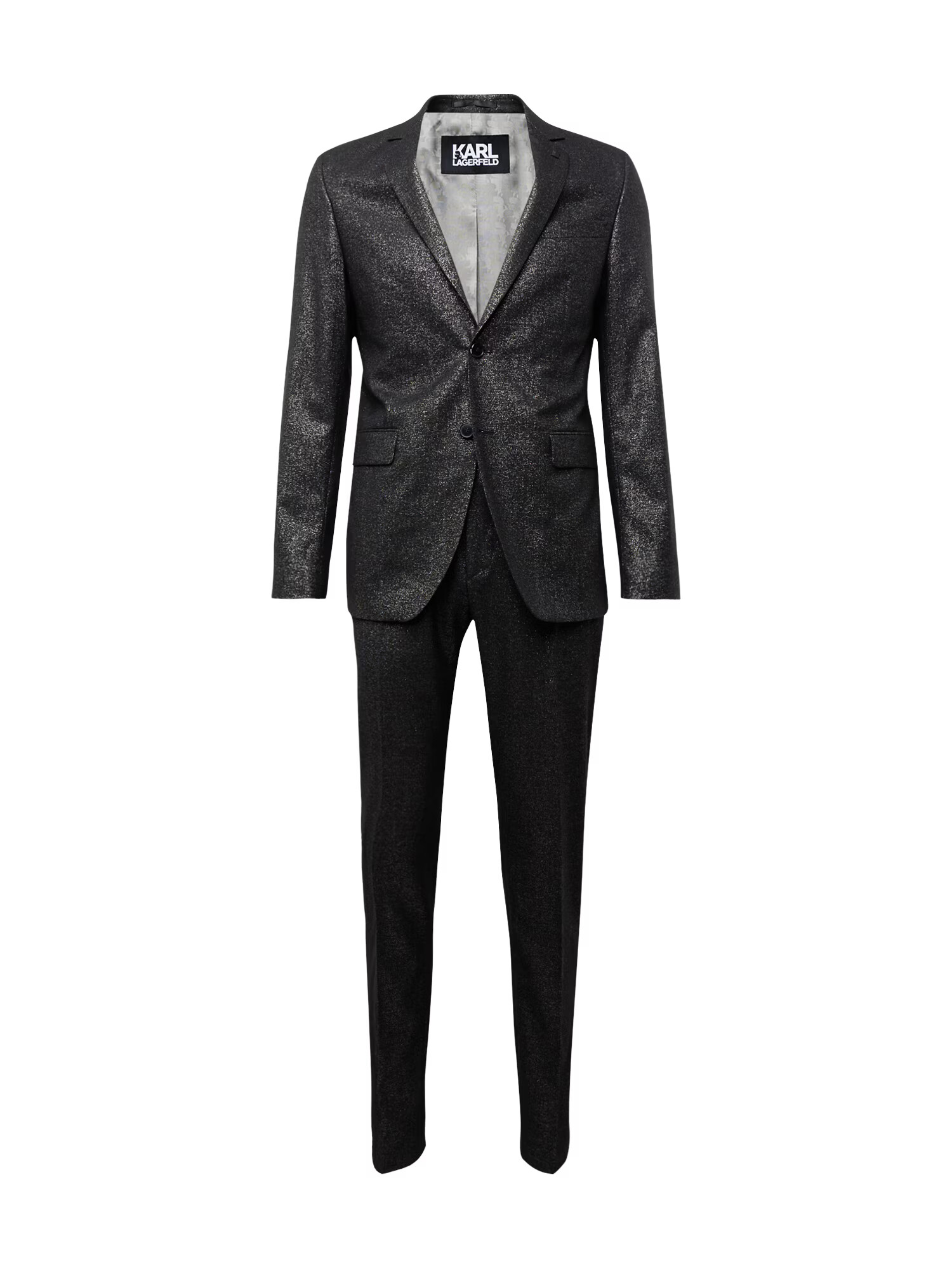 Karl Lagerfeld Costum 'CLEVER' negru - Pled.ro