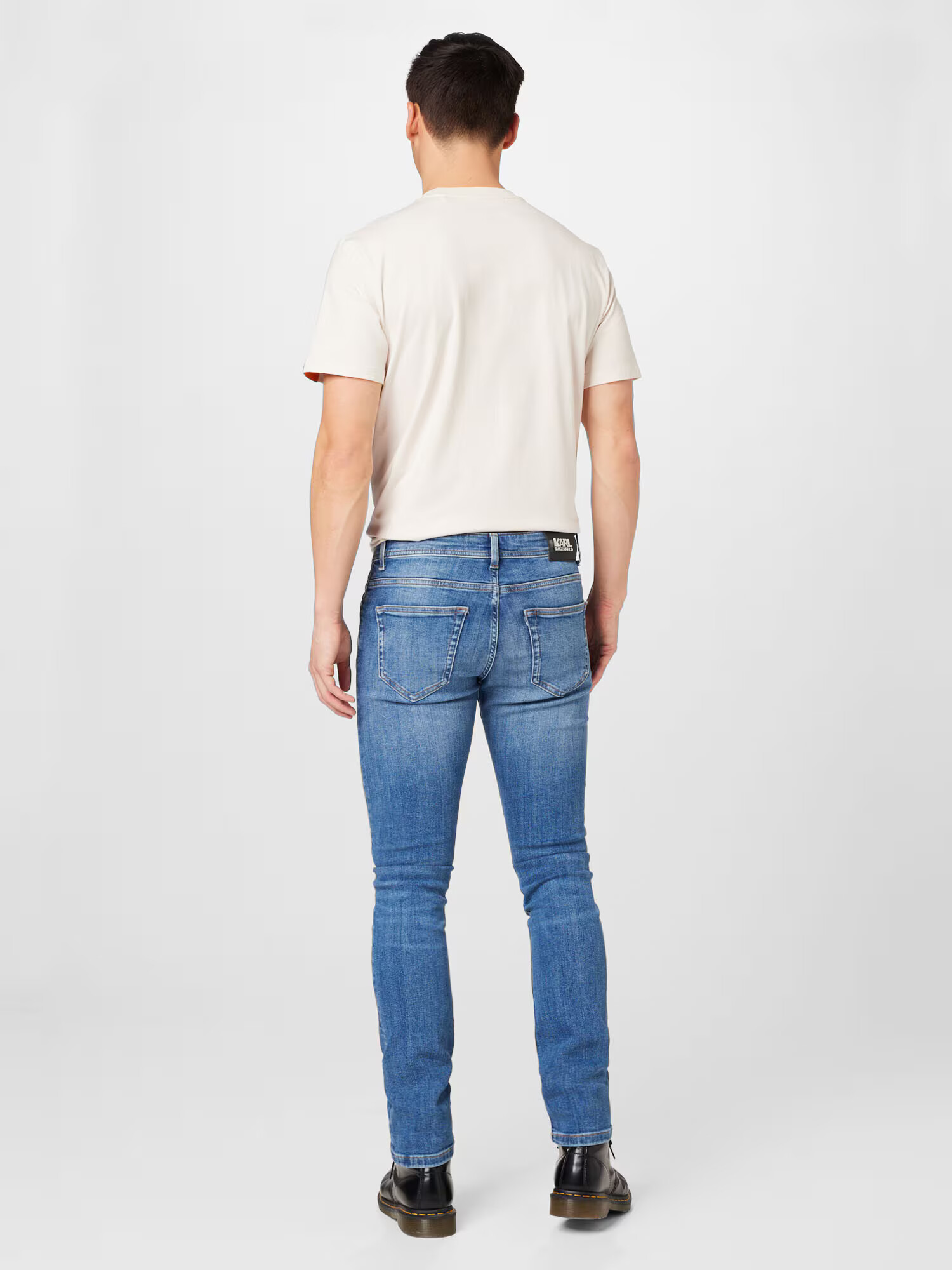 Karl Lagerfeld Jeans albastru denim - Pled.ro