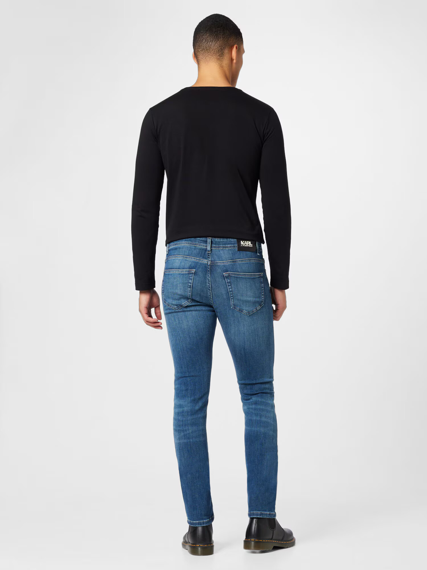 Karl Lagerfeld Jeans albastru denim - Pled.ro