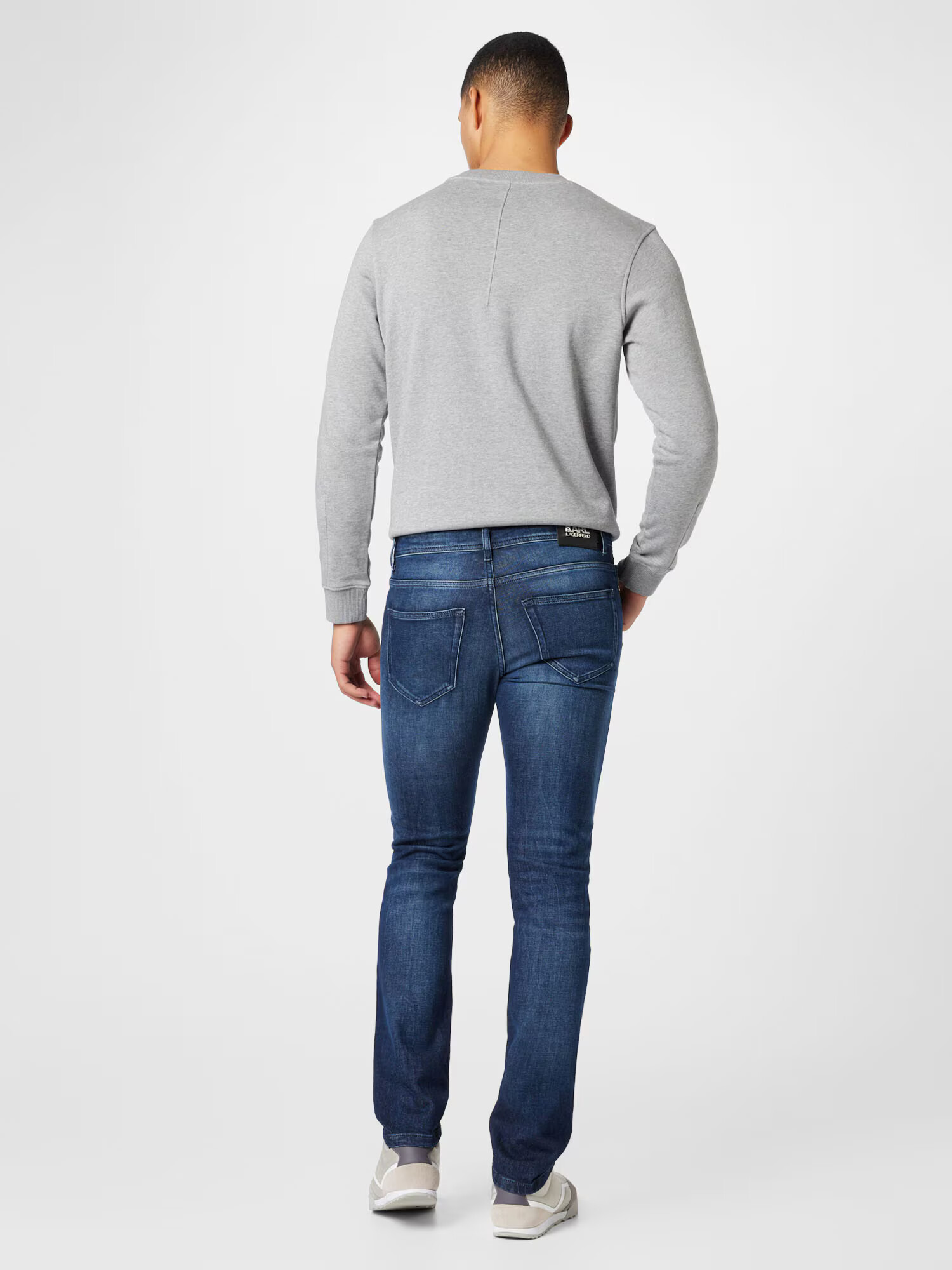 Karl Lagerfeld Jeans albastru denim - Pled.ro