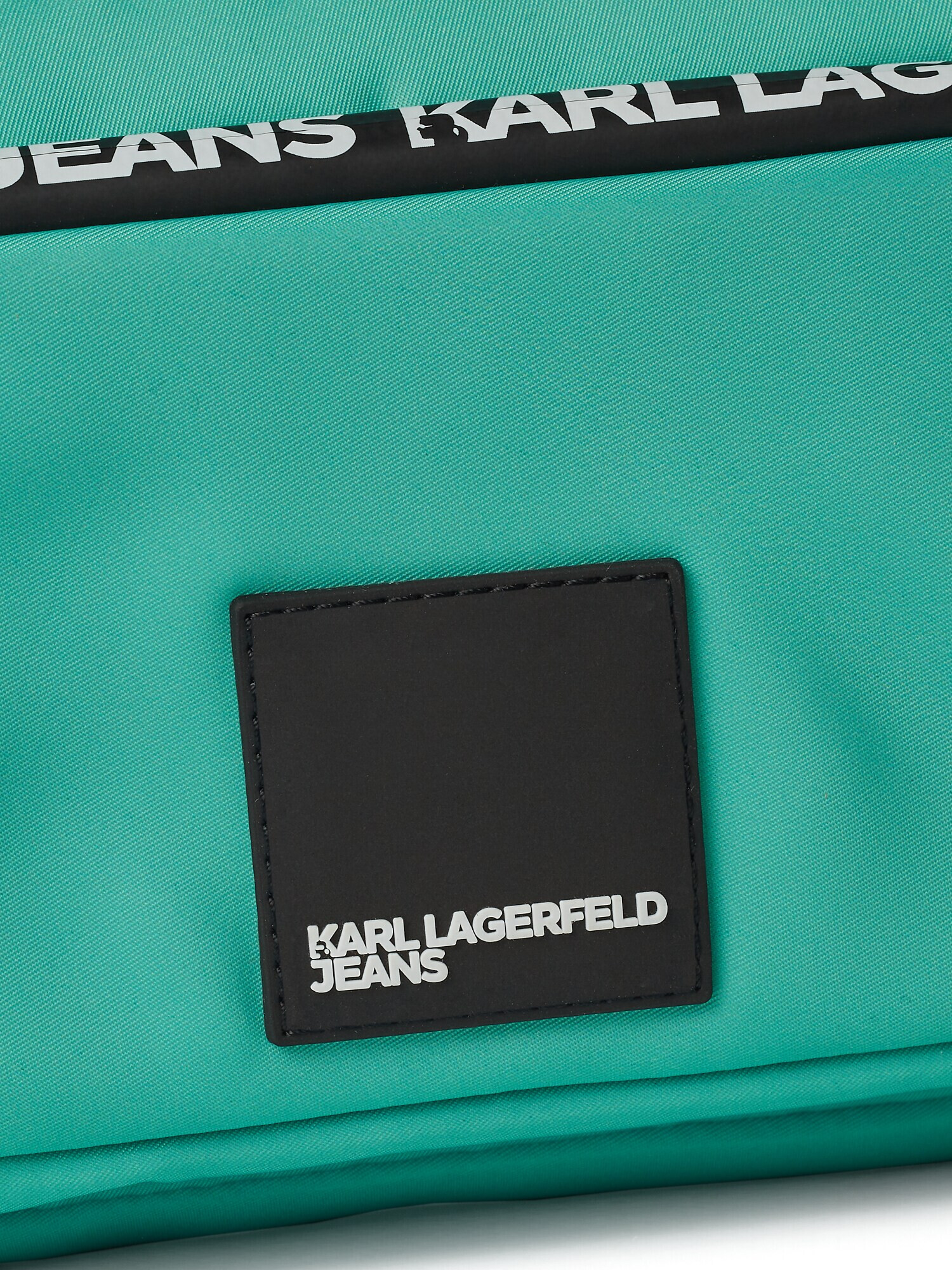 KARL LAGERFELD JEANS Borsetă turcoaz / negru / alb - Pled.ro