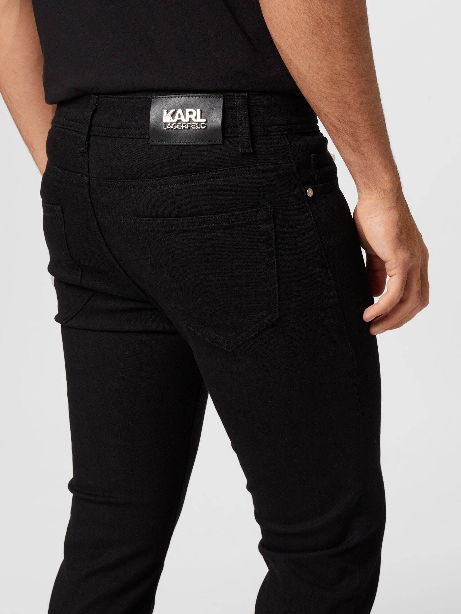 Karl Lagerfeld Jeans negru - Pled.ro