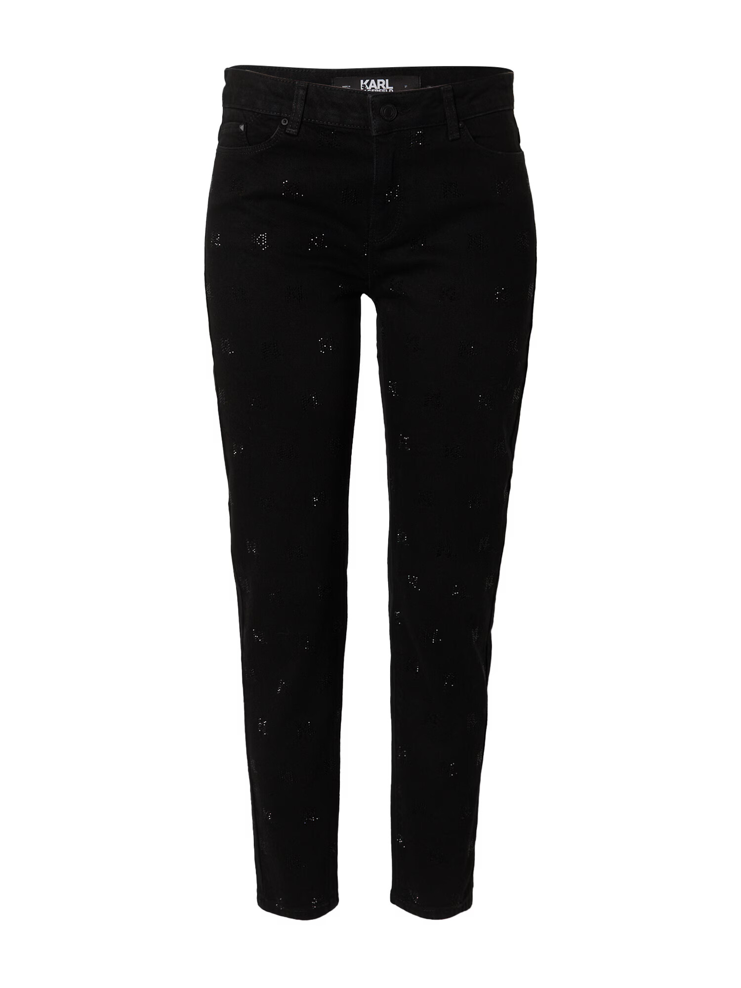 Karl Lagerfeld Jeans negru denim - Pled.ro