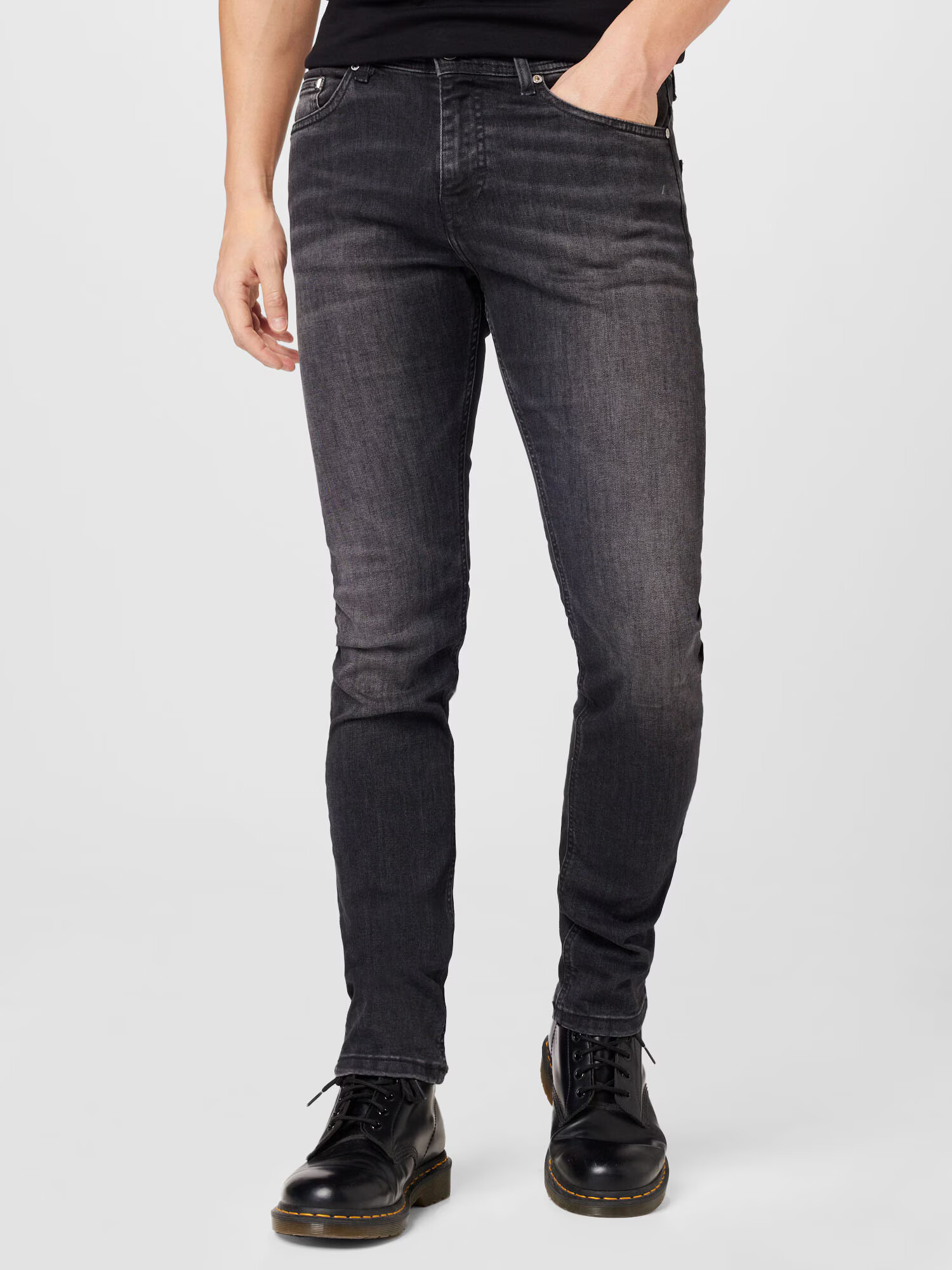 Karl Lagerfeld Jeans negru denim - Pled.ro