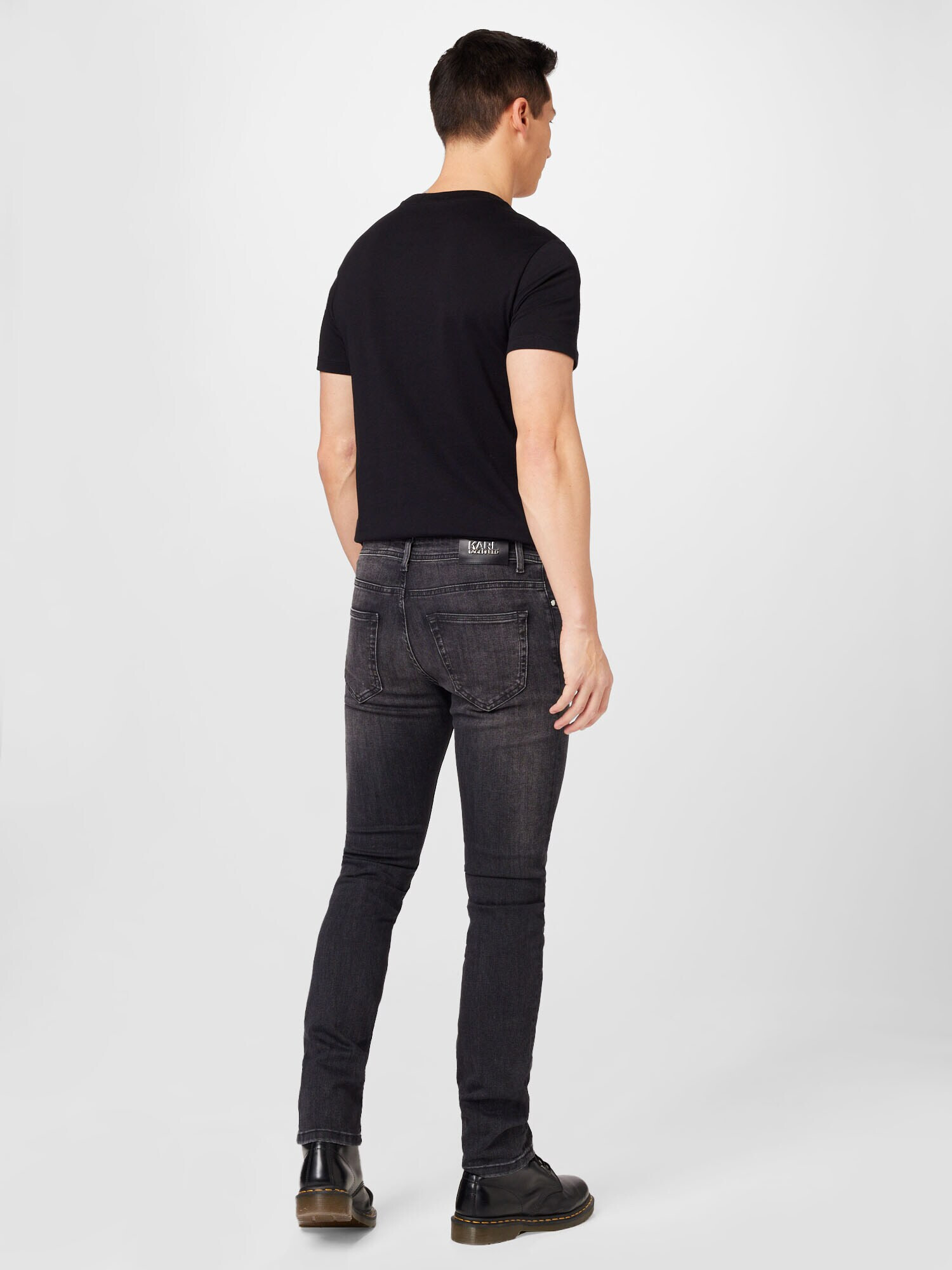 Karl Lagerfeld Jeans negru denim - Pled.ro