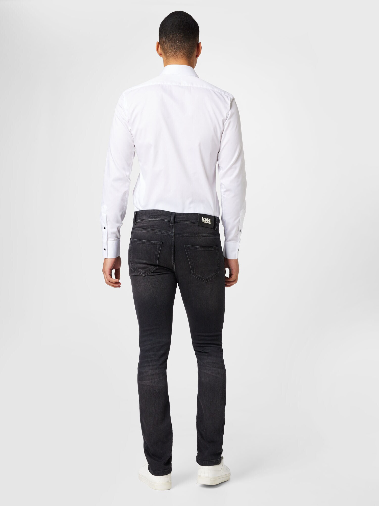 Karl Lagerfeld Jeans negru denim - Pled.ro