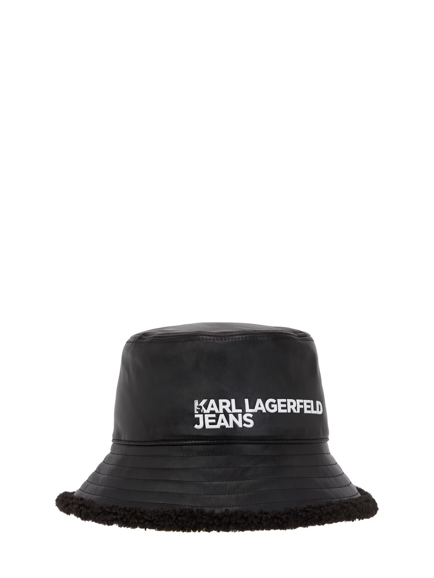 KARL LAGERFELD JEANS Pălărie negru / alb - Pled.ro