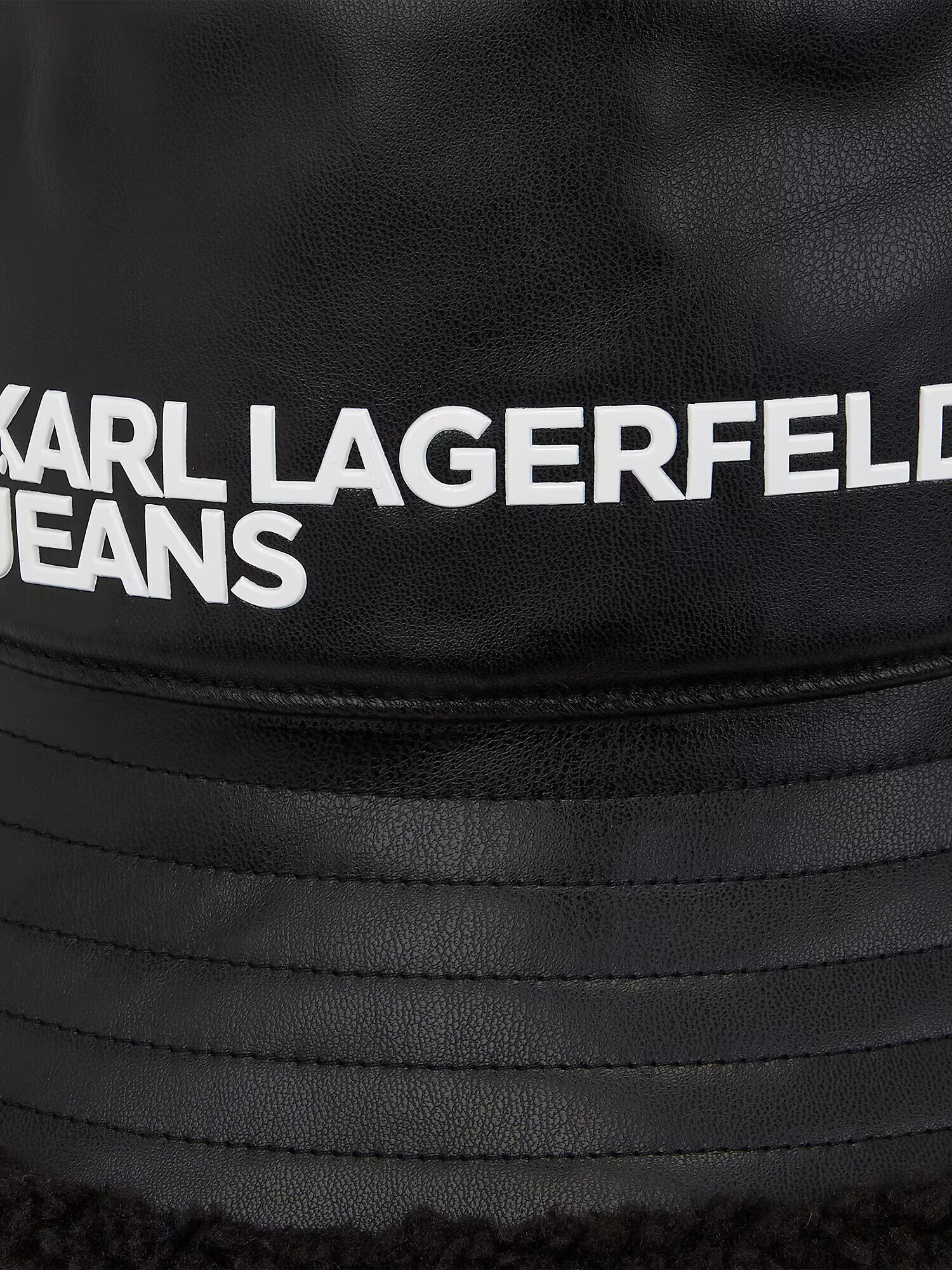 KARL LAGERFELD JEANS Pălărie negru / alb - Pled.ro