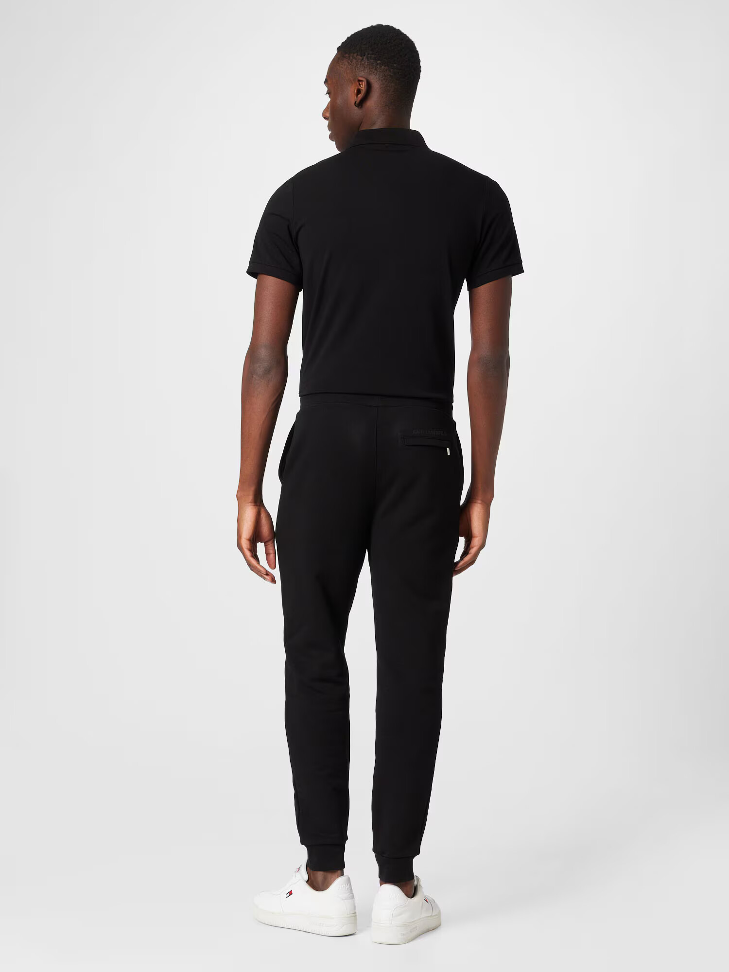 Karl Lagerfeld Pantaloni negru - Pled.ro