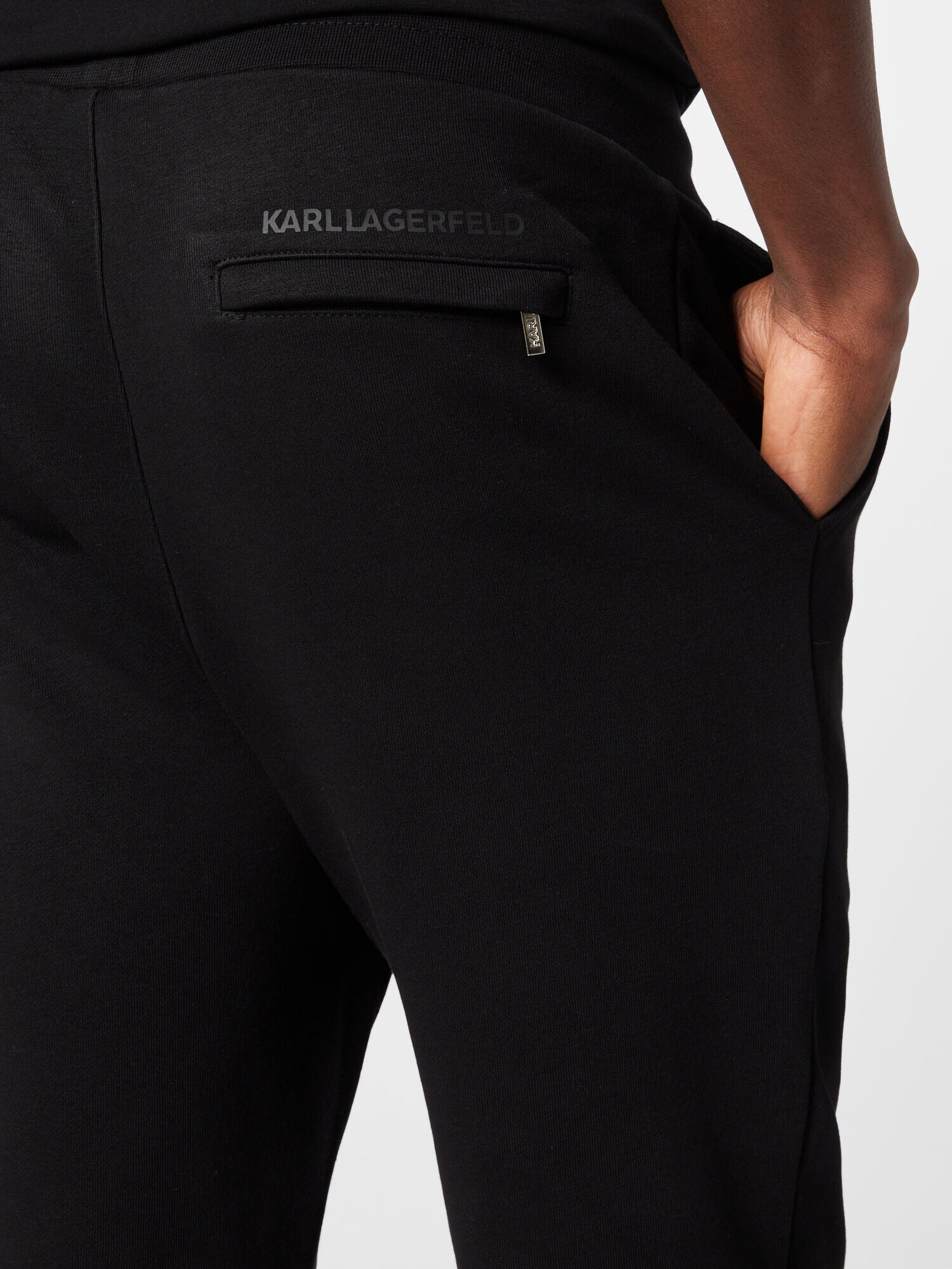 Karl Lagerfeld Pantaloni negru - Pled.ro