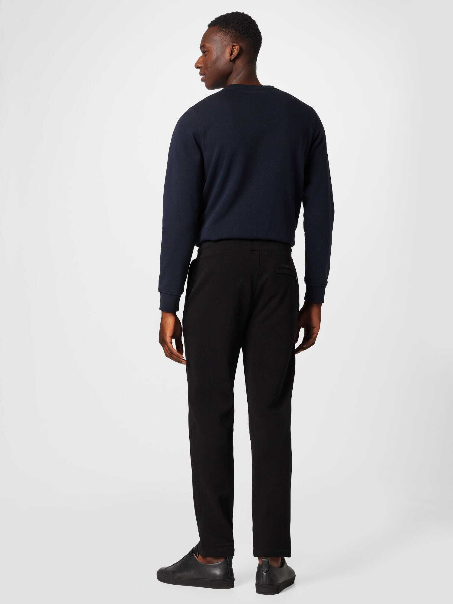 Karl Lagerfeld Pantaloni negru - Pled.ro