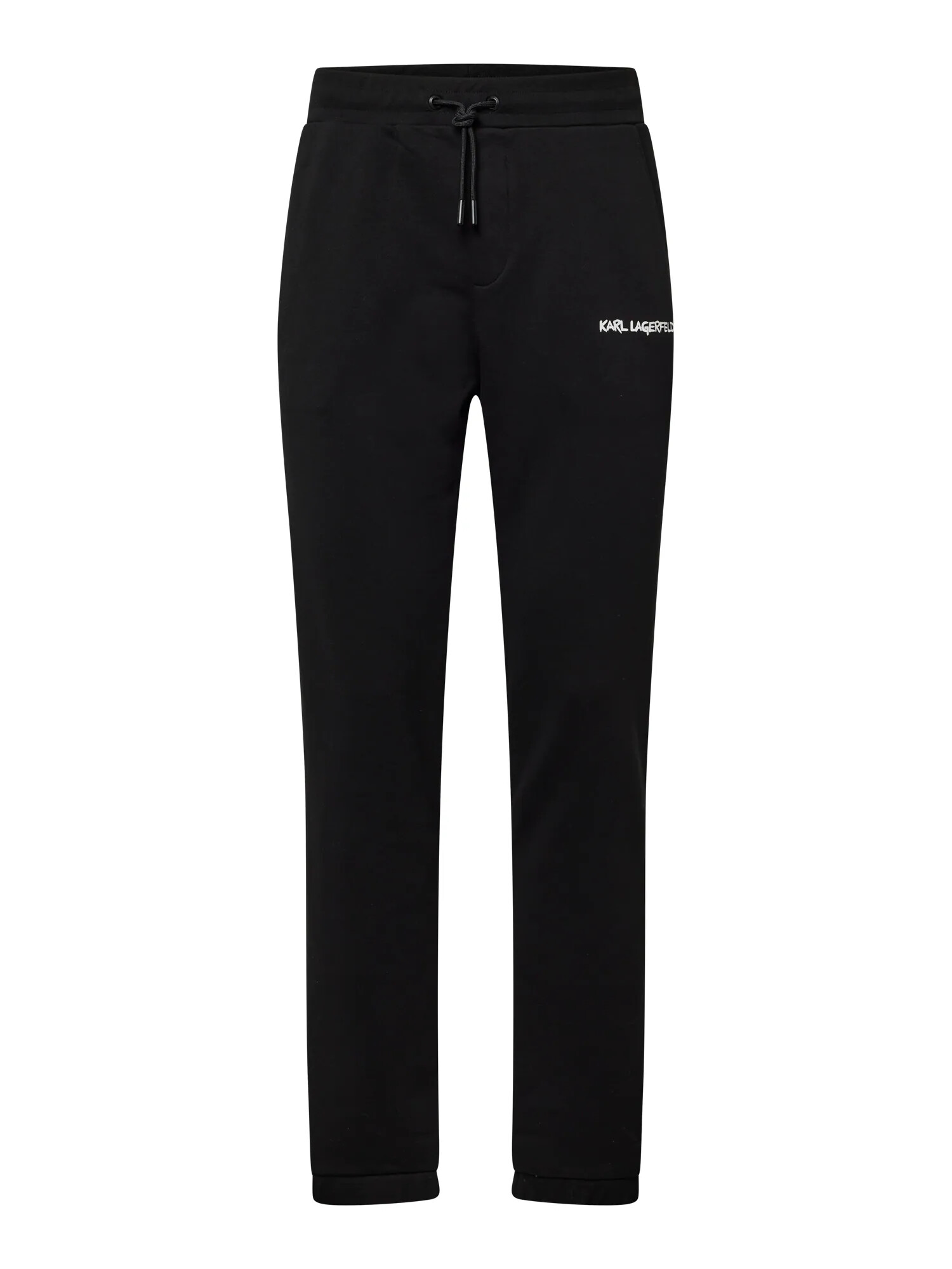 Karl Lagerfeld Pantaloni negru / alb - Pled.ro