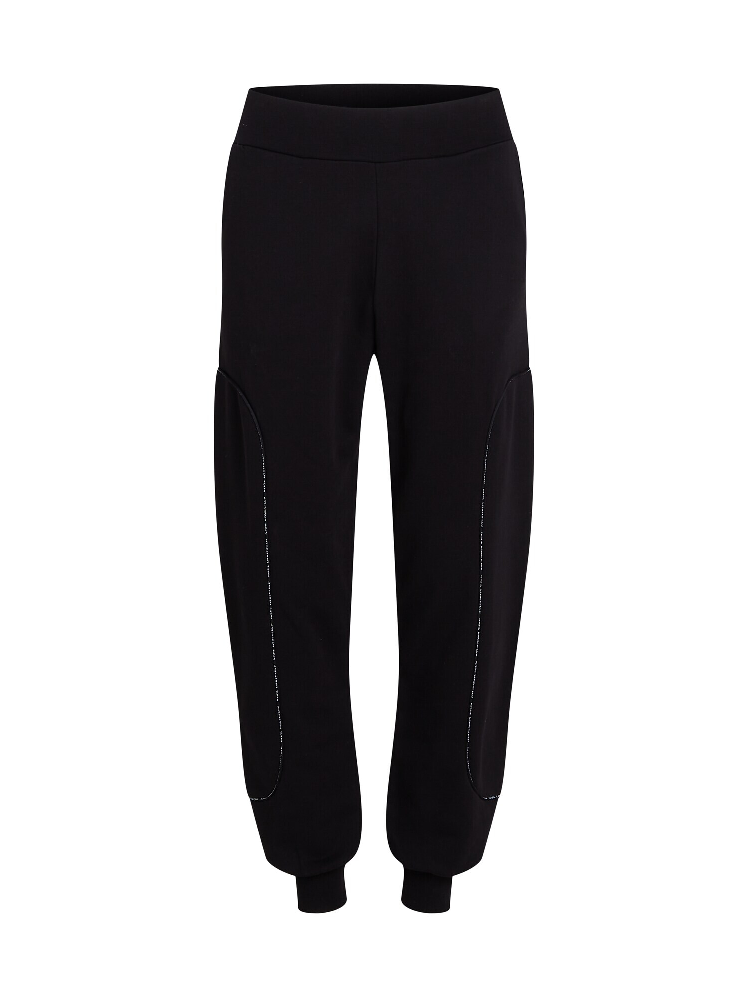 Karl Lagerfeld Pantaloni negru / alb - Pled.ro