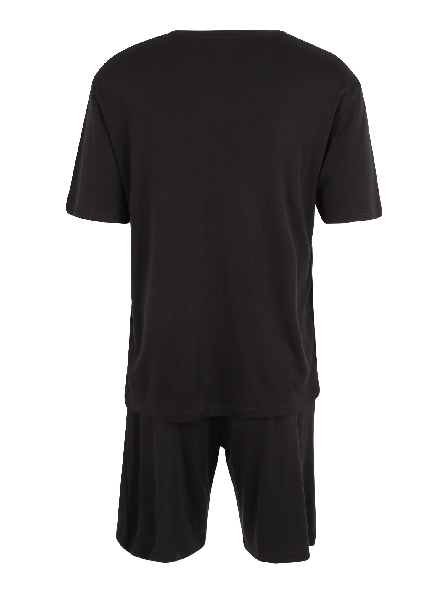 Karl Lagerfeld Pijama scurtă negru / alb - Pled.ro