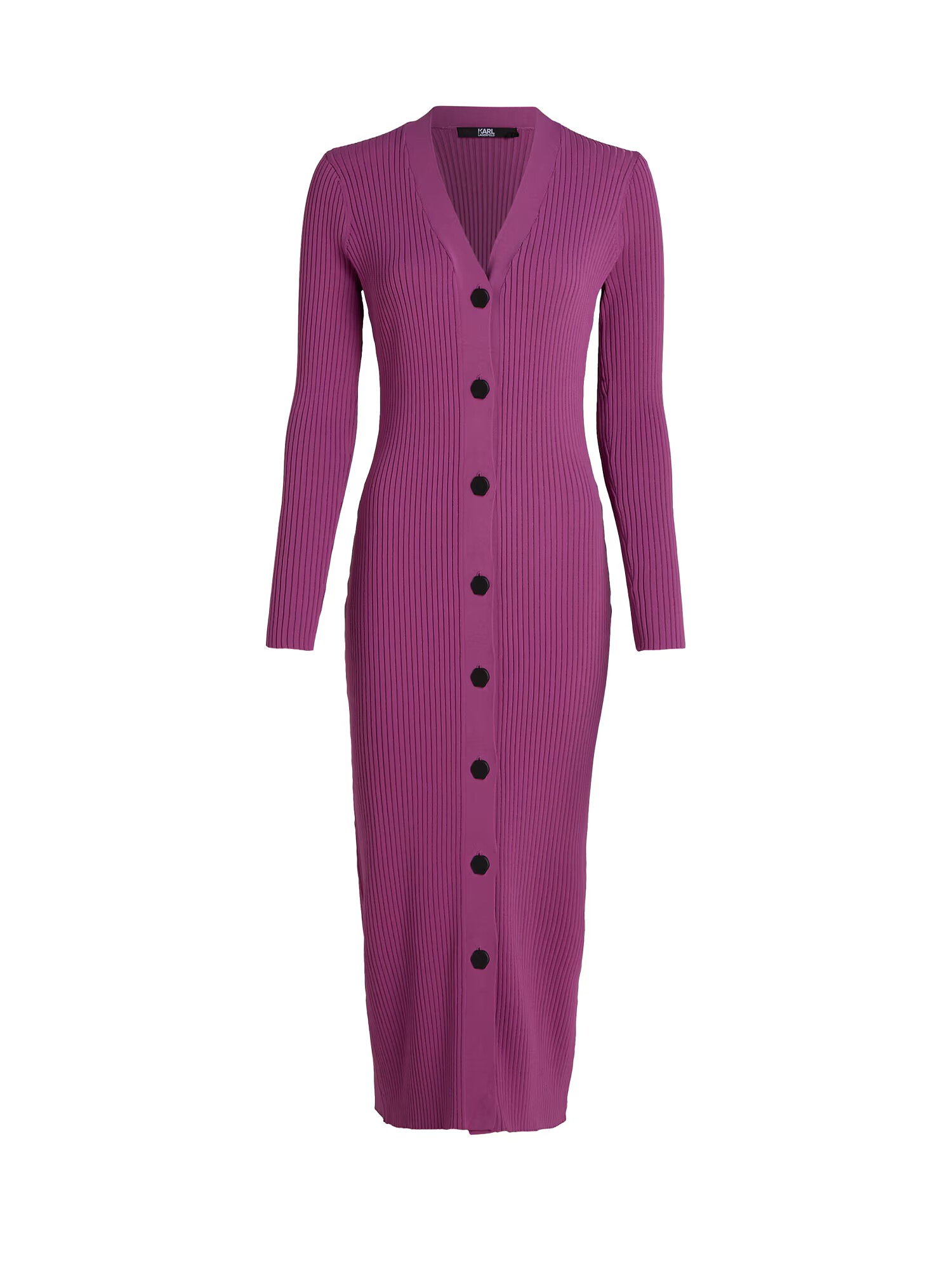 Karl Lagerfeld Rochie tricotat roșu-violet - Pled.ro