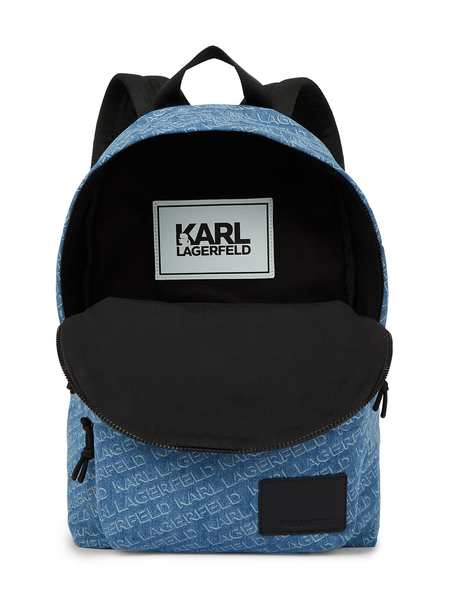 Karl Lagerfeld Rucsac albastru denim / negru / alb - Pled.ro