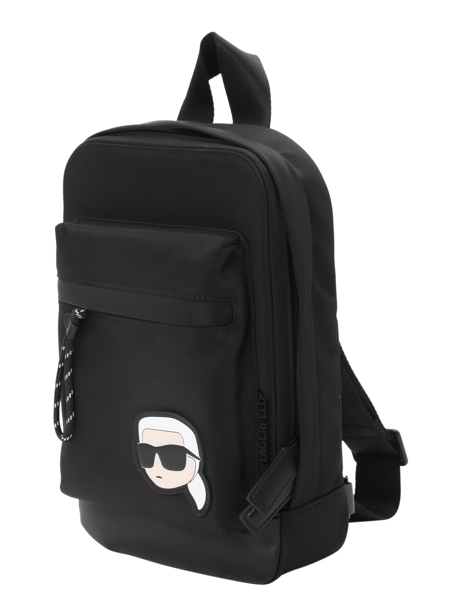 Karl Lagerfeld Rucsac negru / alb - Pled.ro