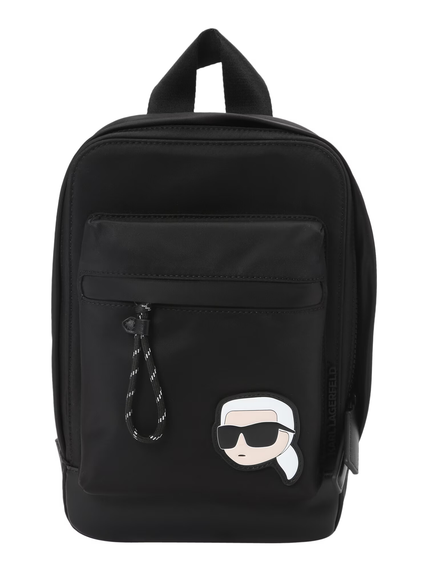 Karl Lagerfeld Rucsac negru / alb - Pled.ro