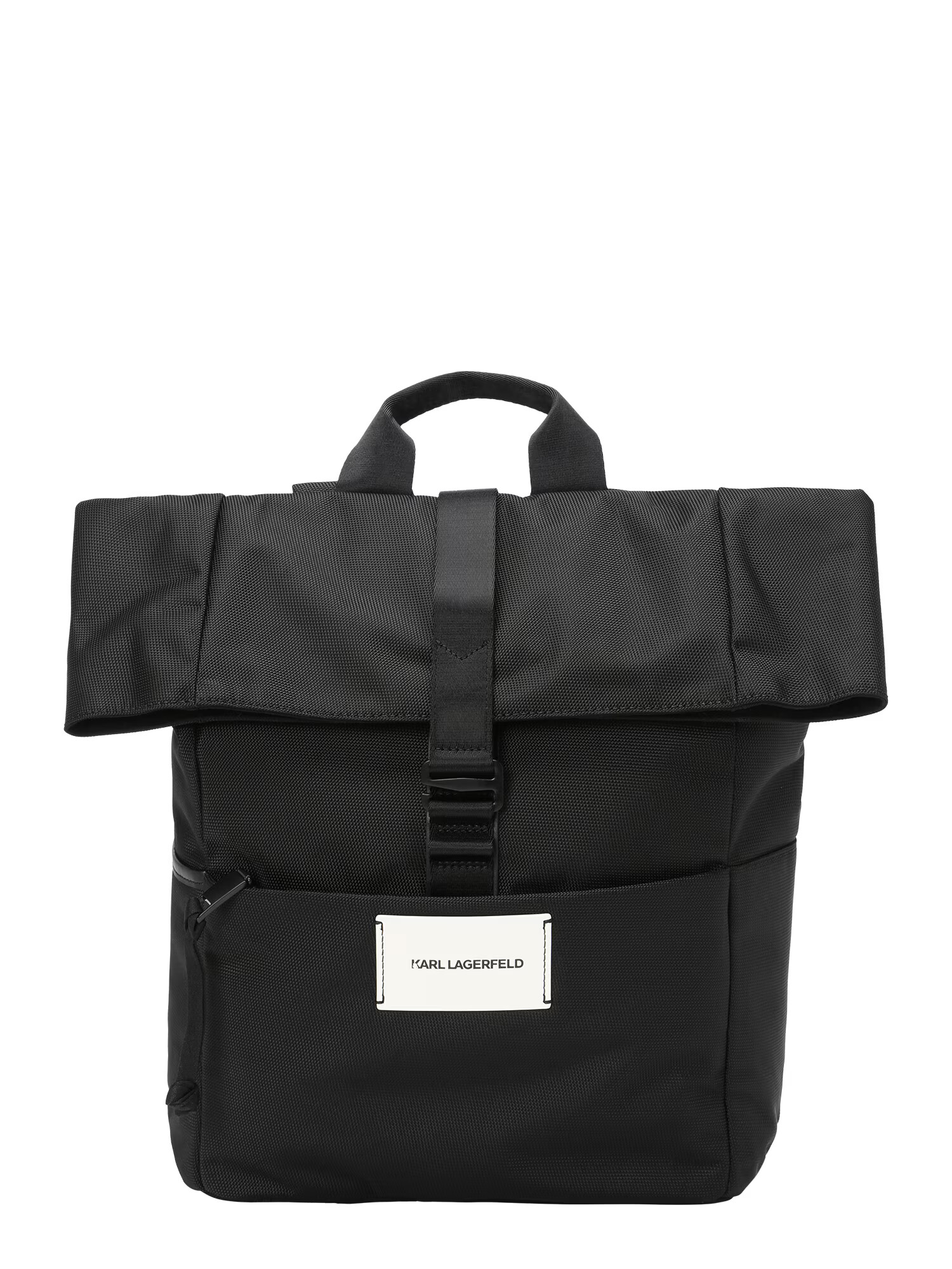 Karl Lagerfeld Rucsac negru / alb - Pled.ro