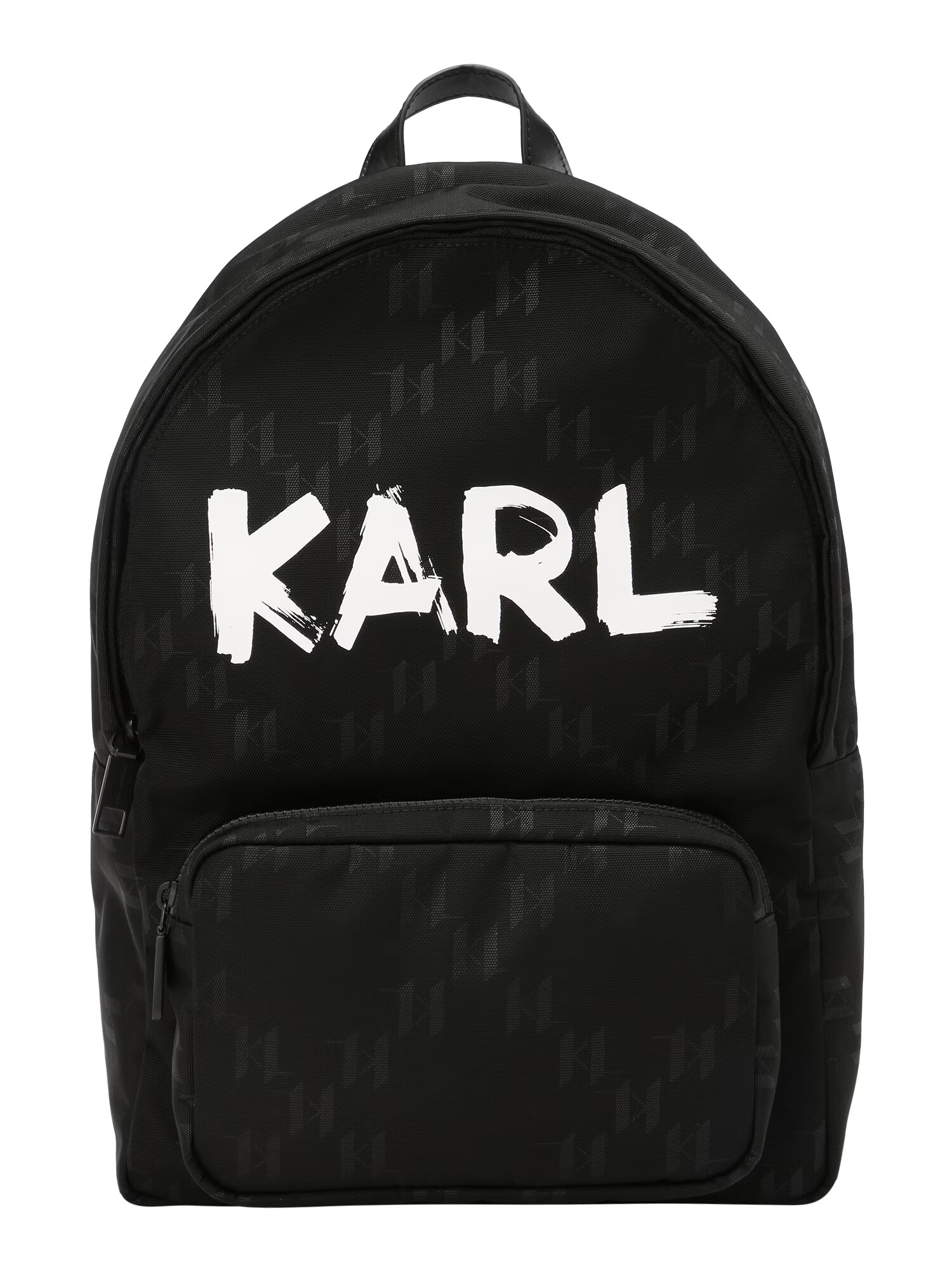 Karl Lagerfeld Rucsac negru / alb - Pled.ro