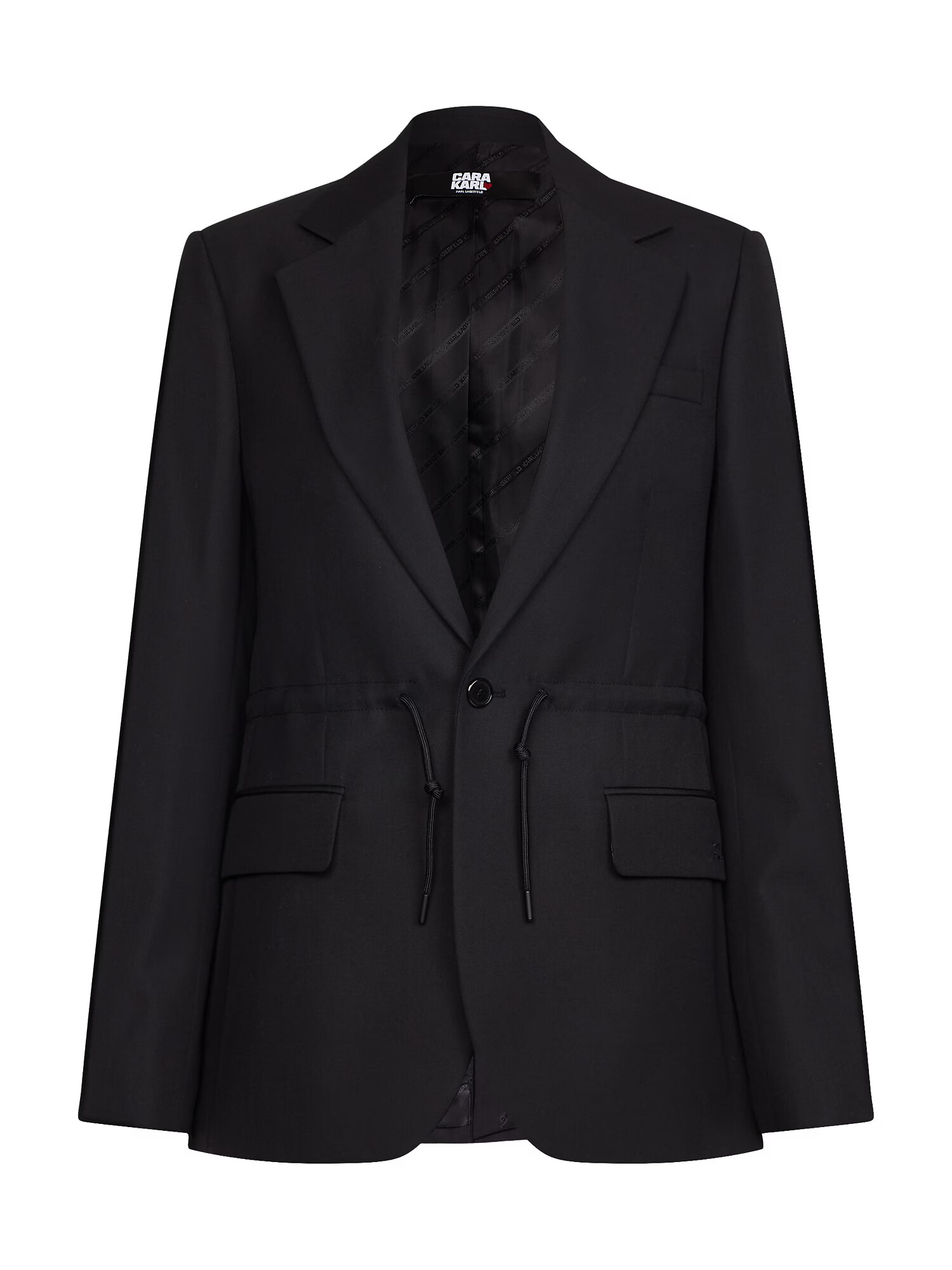 Karl Lagerfeld Sacou negru - Pled.ro