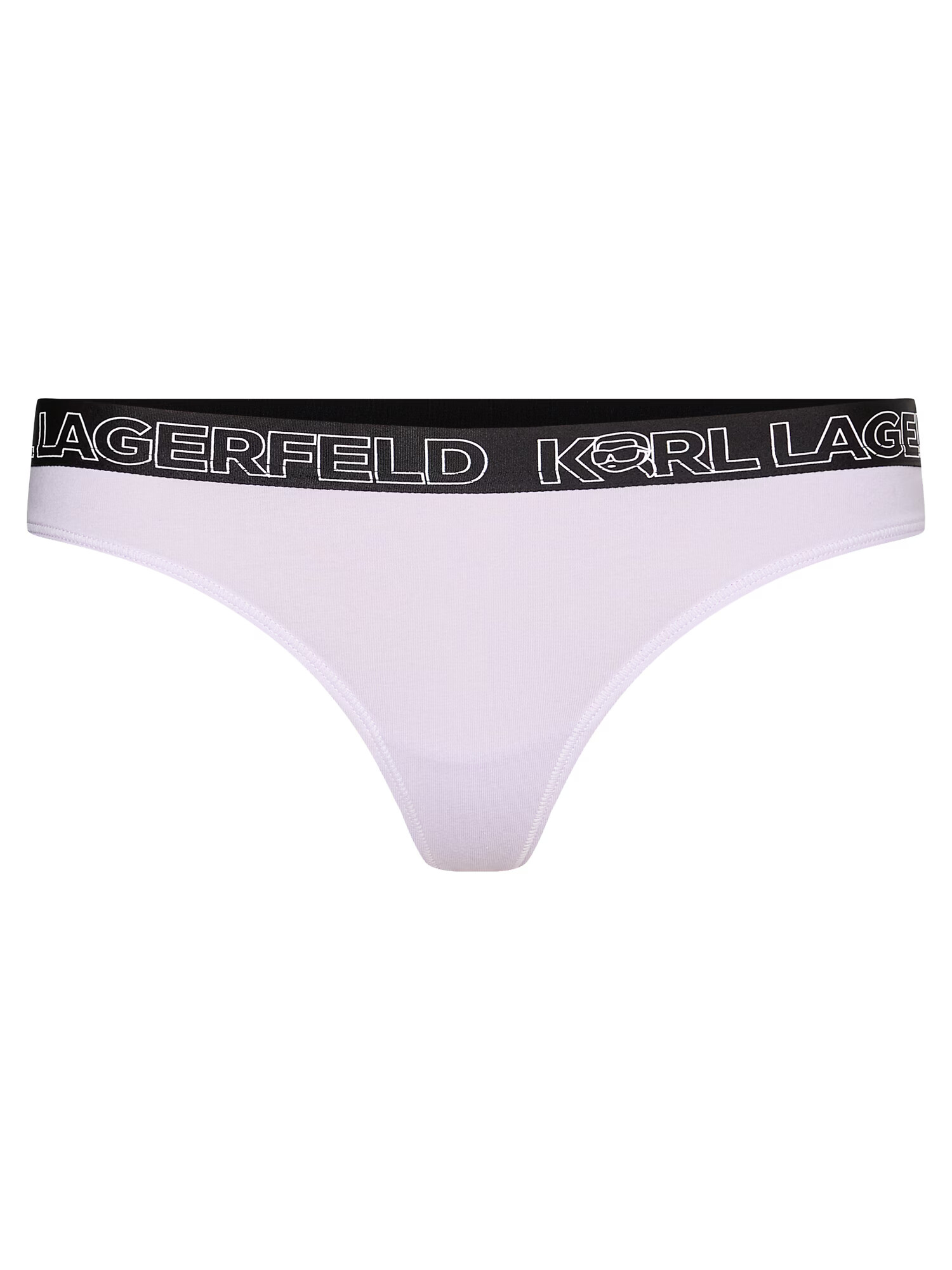 Karl Lagerfeld Tanga 'Ikonik 2.0' lila / negru / alb - Pled.ro