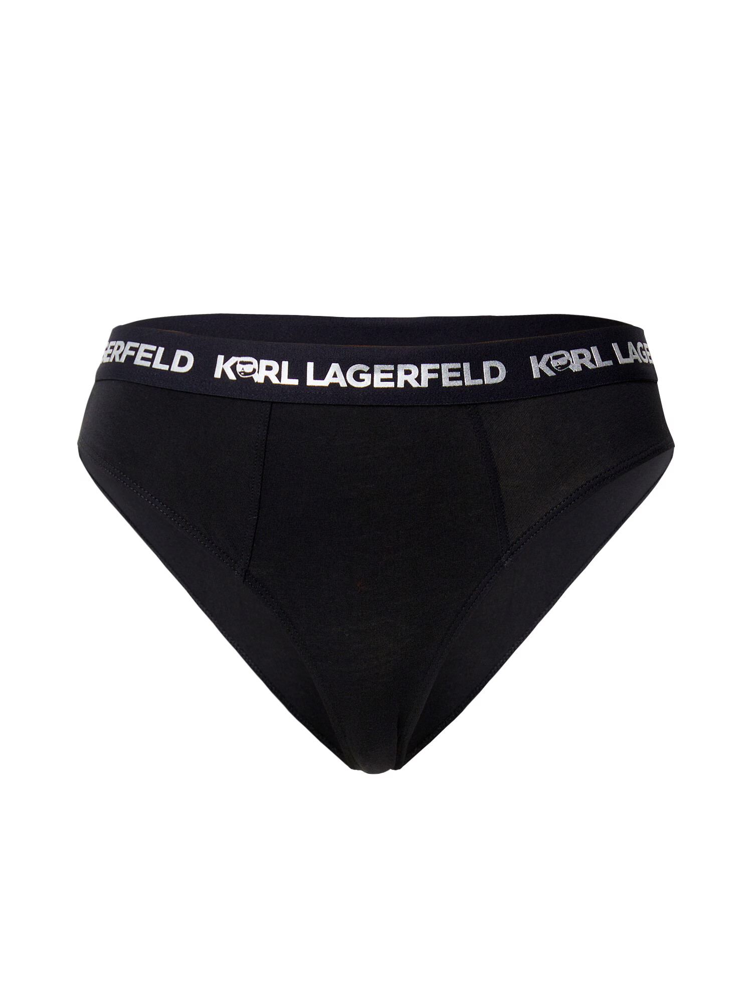 Karl Lagerfeld Slip 'Ikonik 2.0' negru / alb - Pled.ro