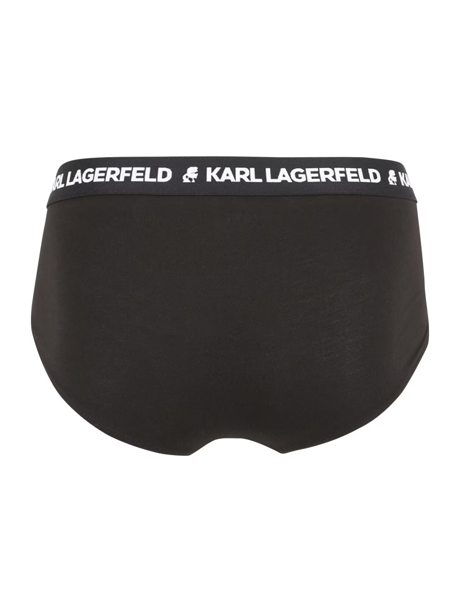 Karl Lagerfeld Slip negru / alb - Pled.ro