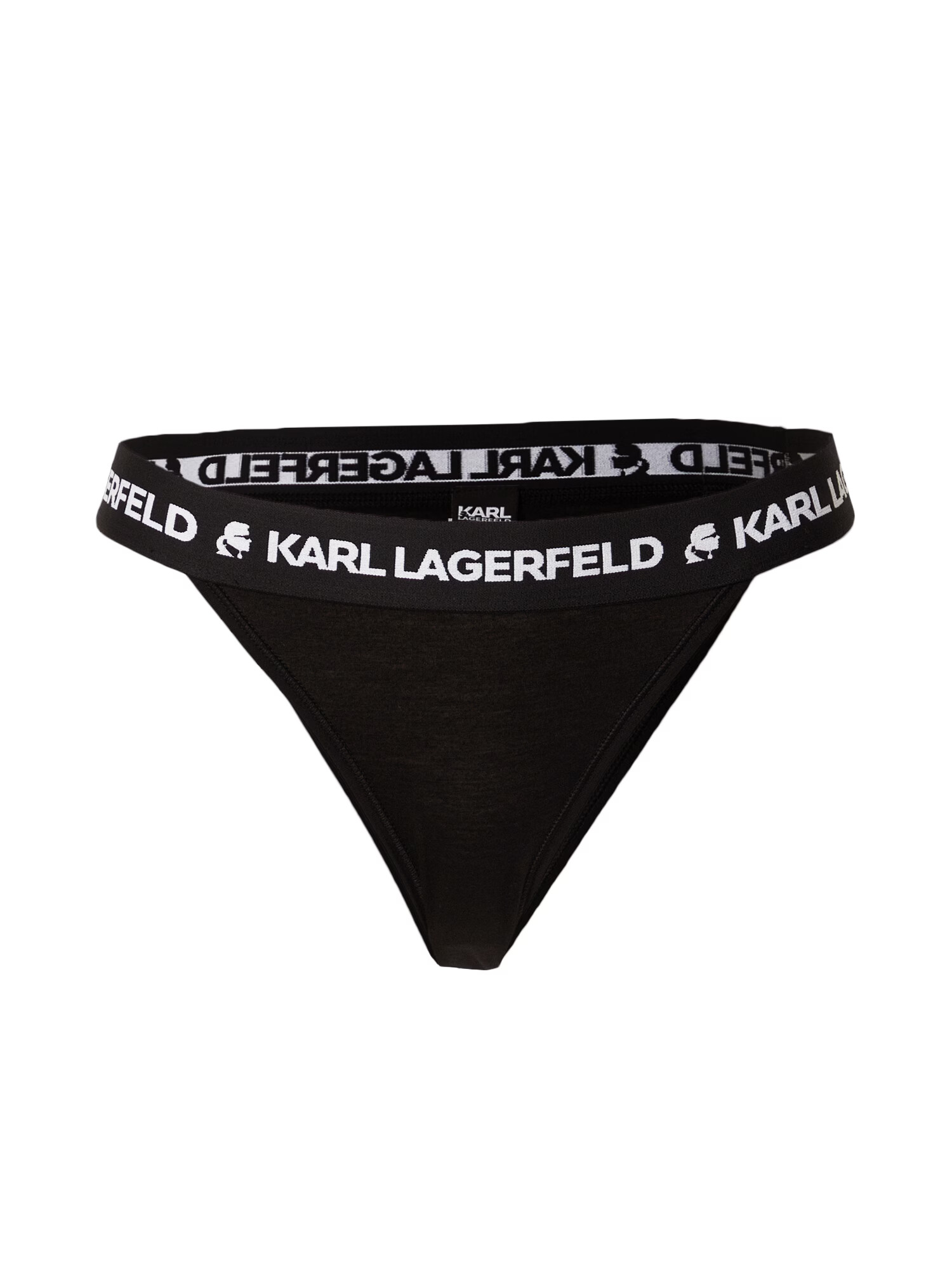 Karl Lagerfeld Slip negru / alb - Pled.ro