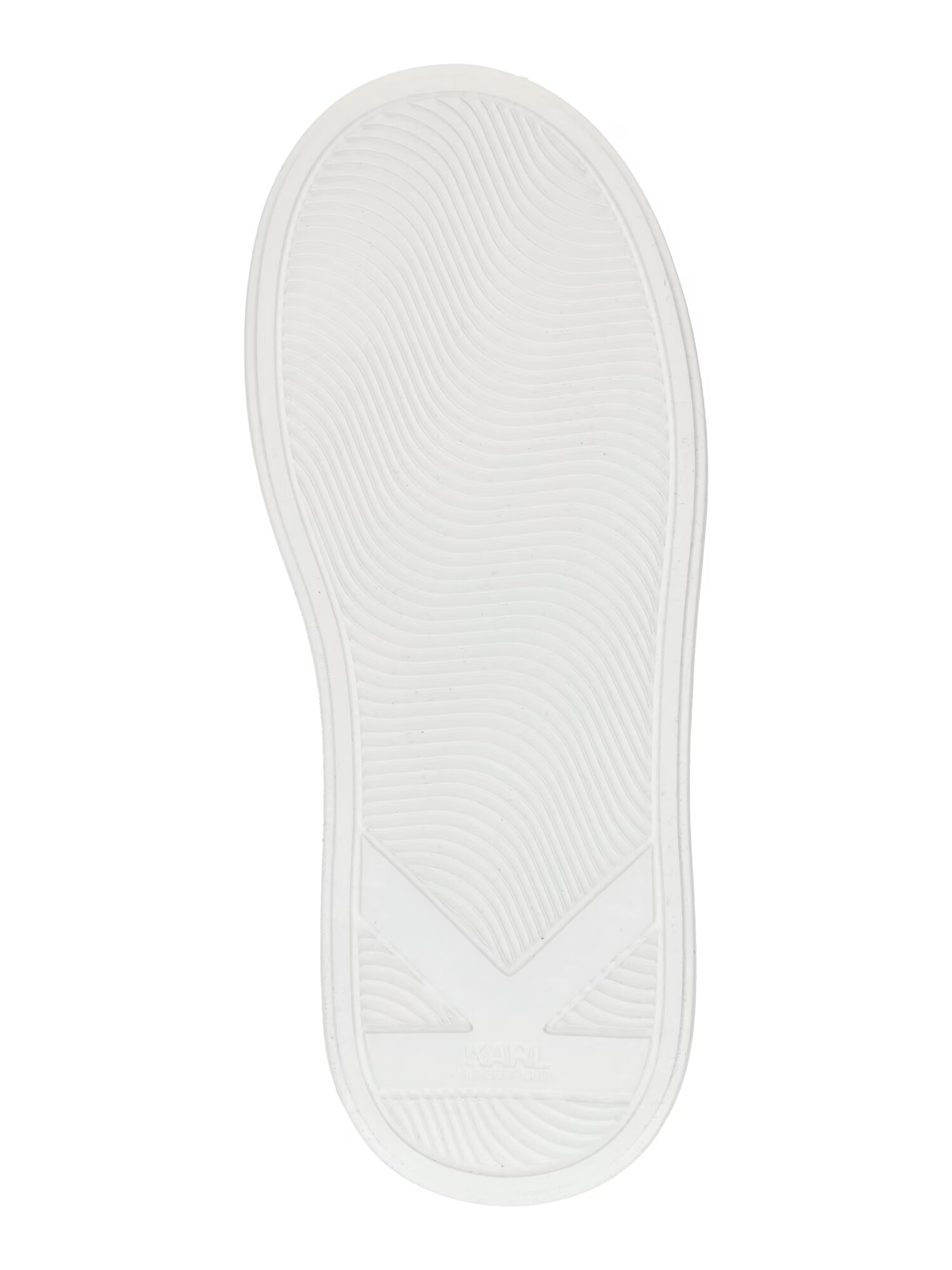 Karl Lagerfeld Sneaker low argintiu / alb - Pled.ro