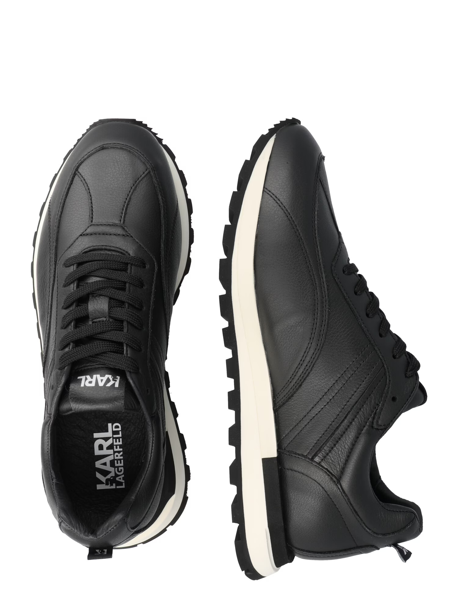 Karl Lagerfeld Sneaker low 'DEPOT' gri / negru - Pled.ro