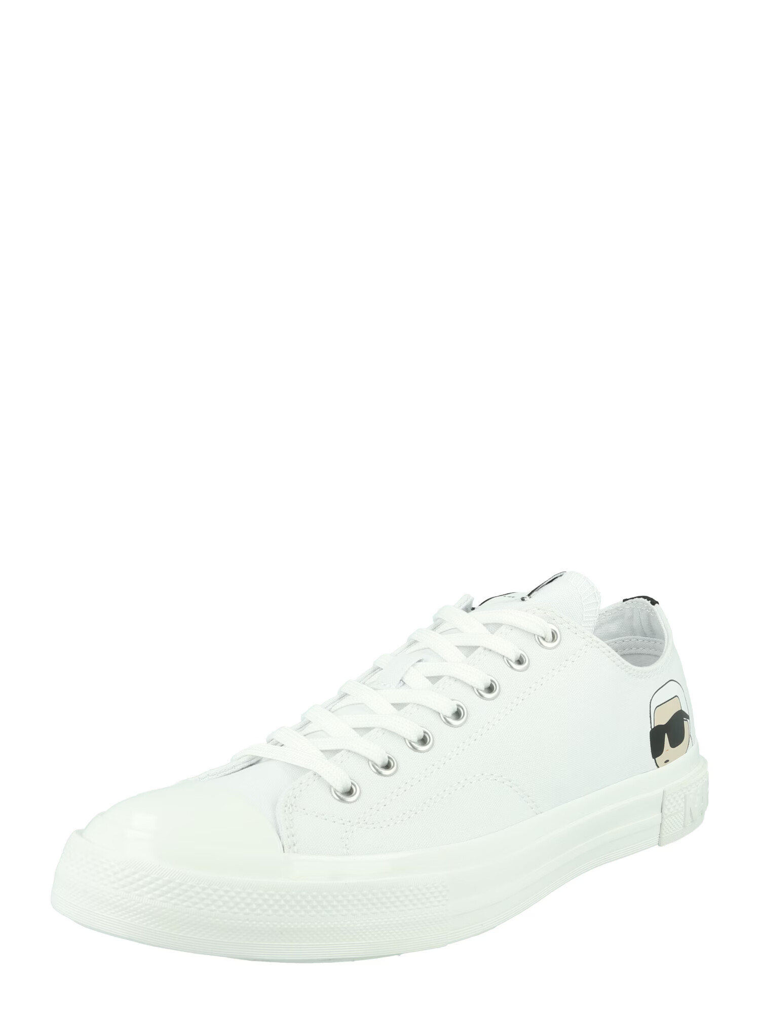 Karl Lagerfeld Sneaker low 'KAMPUS III' bej / negru / alb - Pled.ro