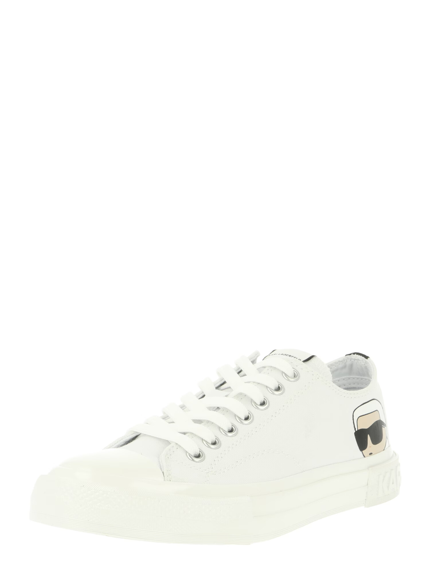 Karl Lagerfeld Sneaker low 'KAMPUS III' culoarea pielii / negru / alb - Pled.ro