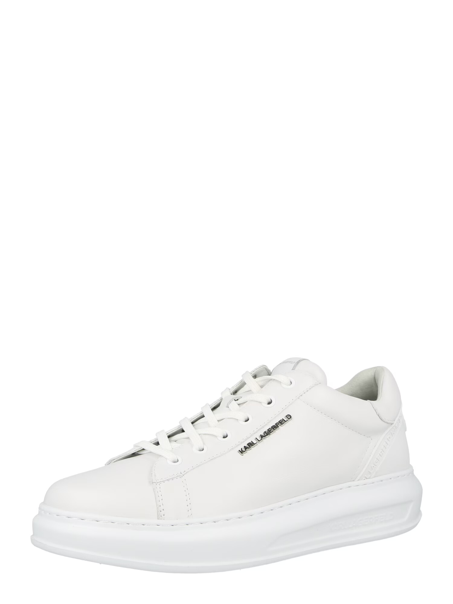 Karl Lagerfeld Sneaker low 'KAPRI' argintiu / alb - Pled.ro