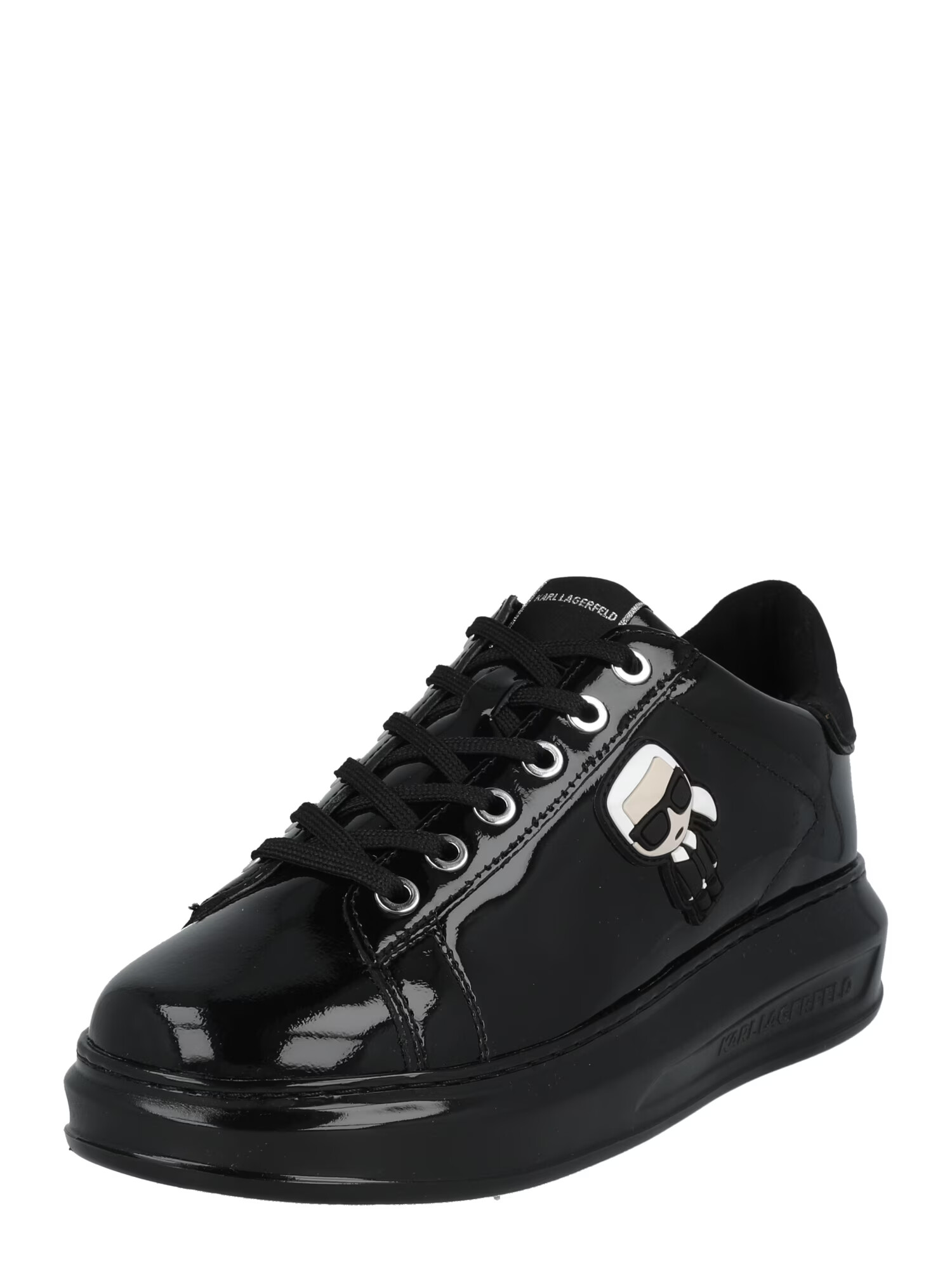 Karl Lagerfeld Sneaker low 'KAPRI' bej deschis / negru / alb - Pled.ro