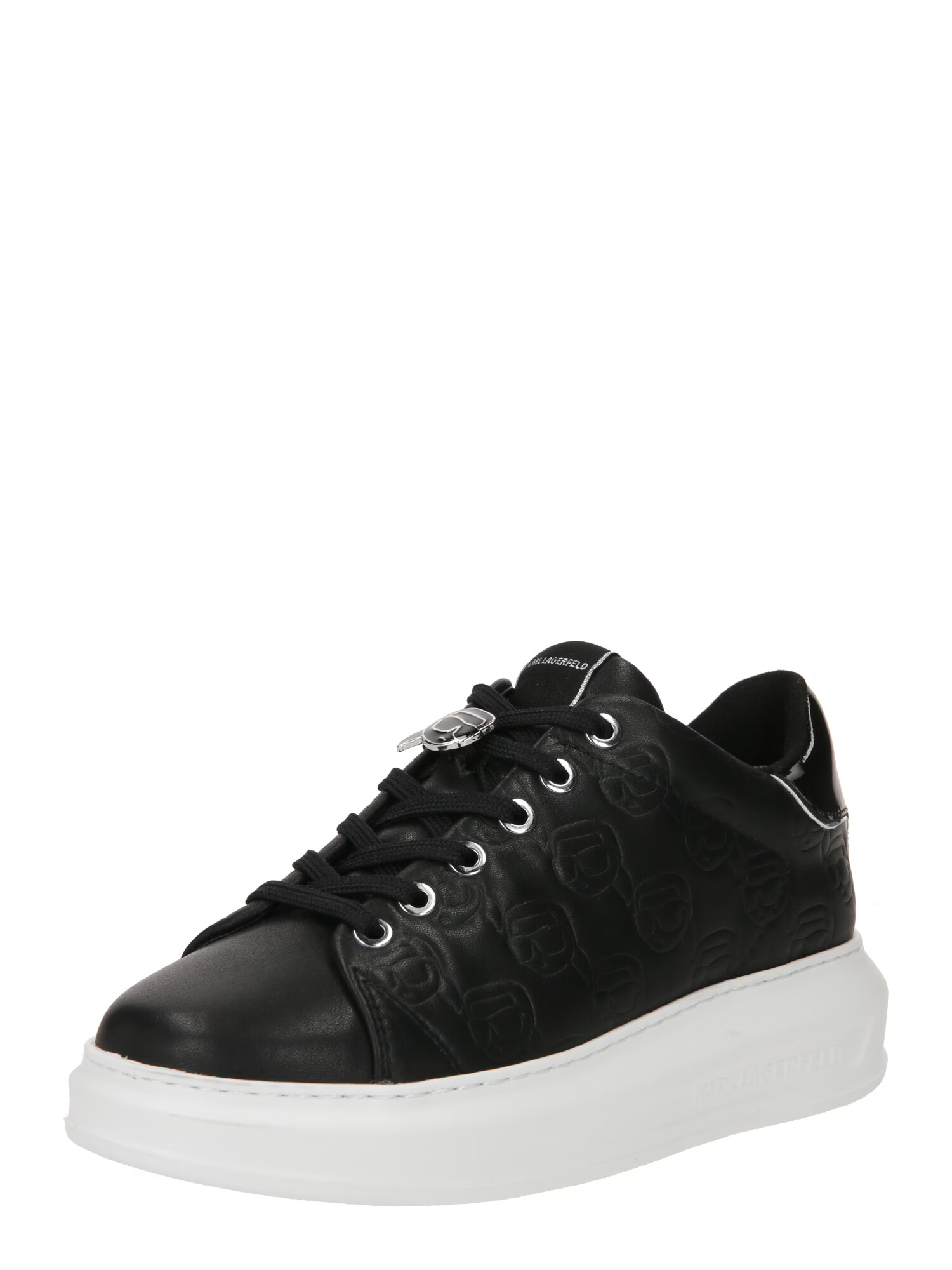 Karl Lagerfeld Sneaker low 'KAPRI' negru / alb - Pled.ro