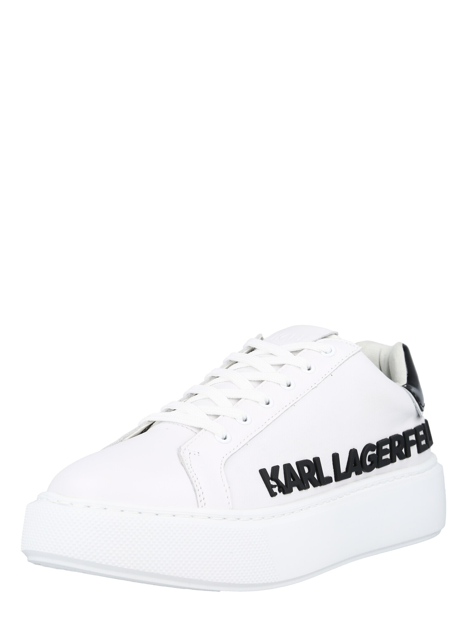 Karl Lagerfeld Sneaker low negru / alb - Pled.ro