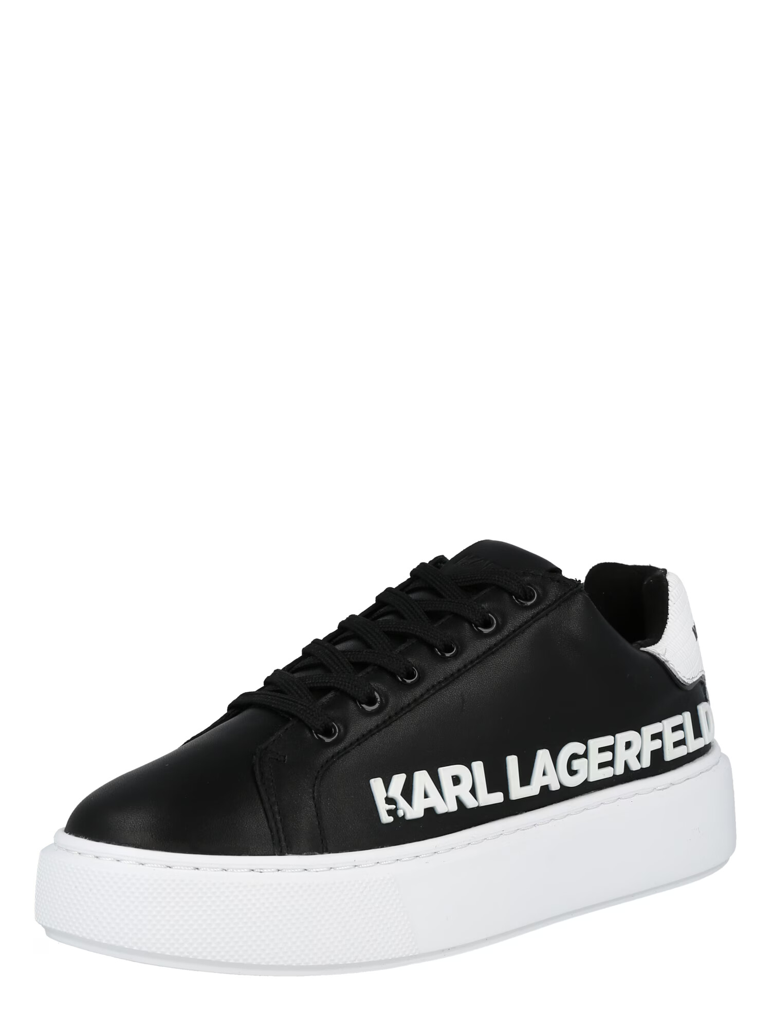 Karl Lagerfeld Sneaker low negru / alb - Pled.ro