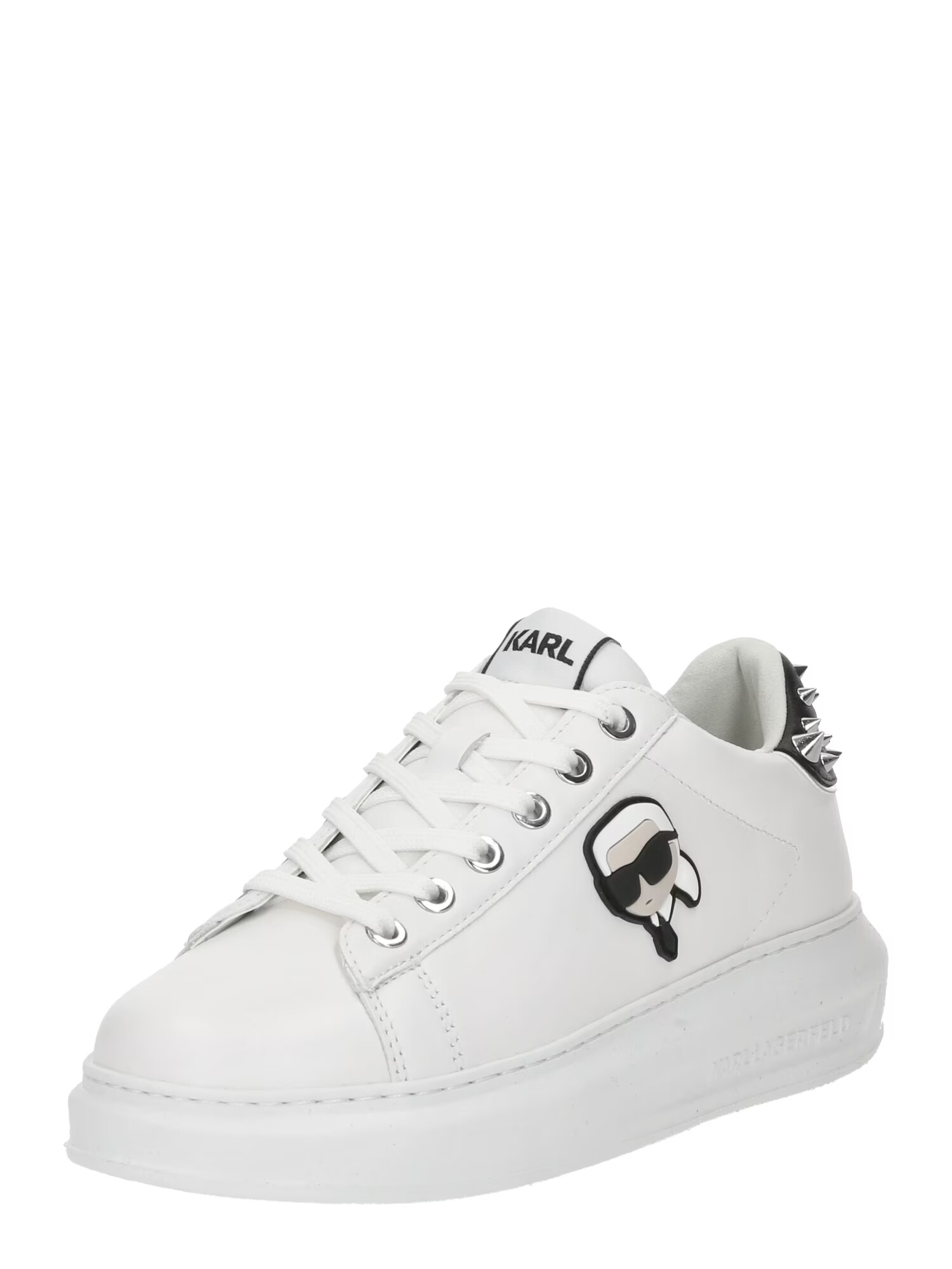 Karl Lagerfeld Sneaker low negru / alb - Pled.ro