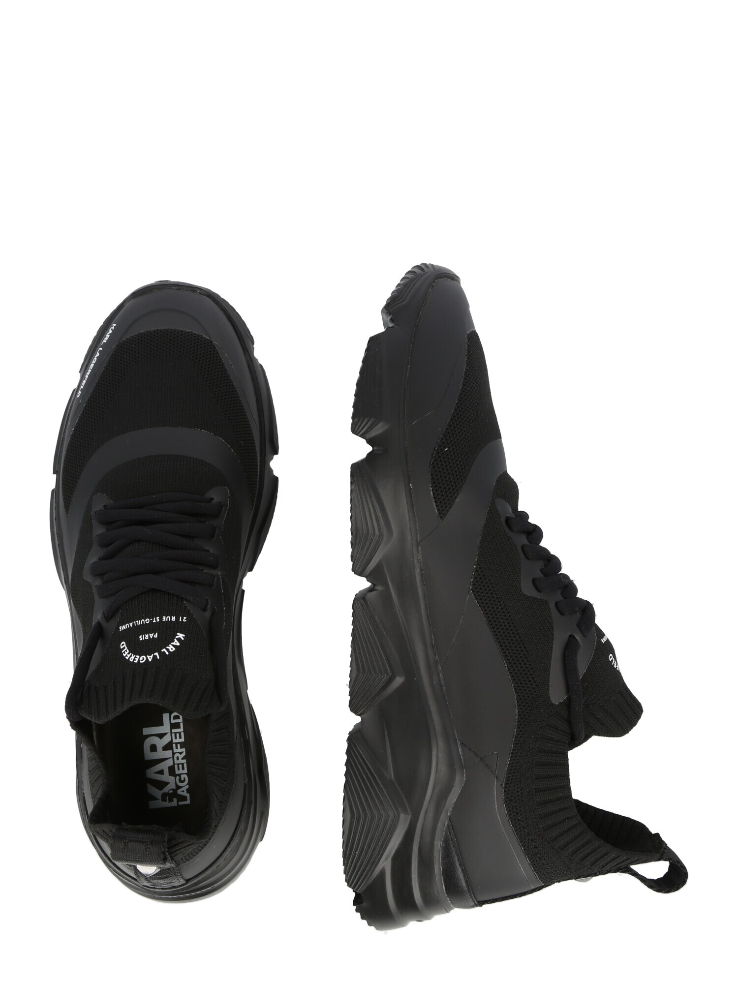 Karl Lagerfeld Sneaker low 'VERGER' negru - Pled.ro