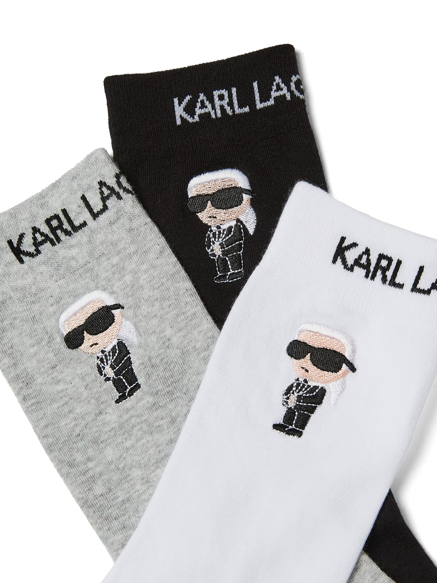 Karl Lagerfeld Șosete 'Ikonik 2.0' negru - Pled.ro