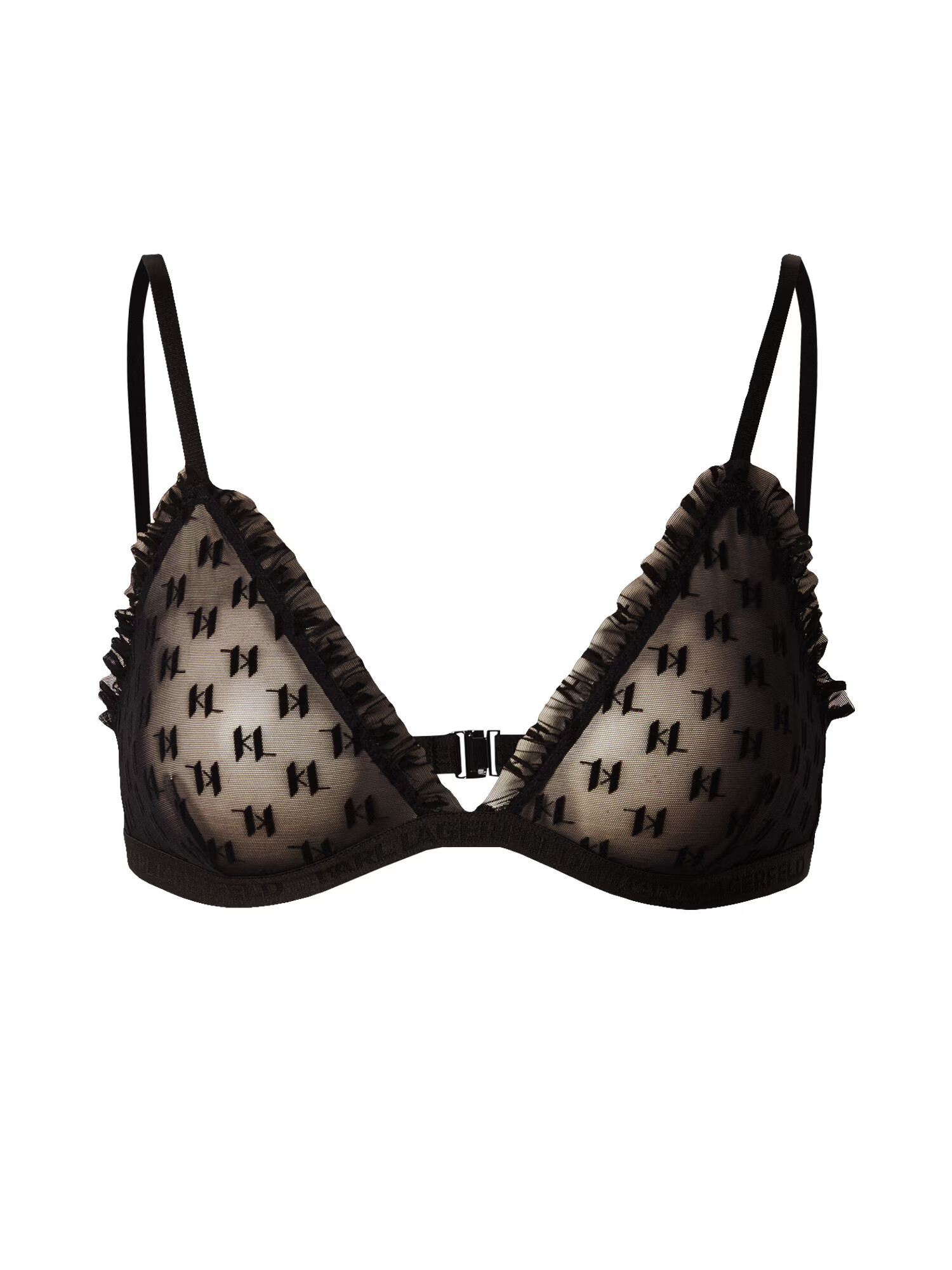 Karl Lagerfeld Sutien negru - Pled.ro